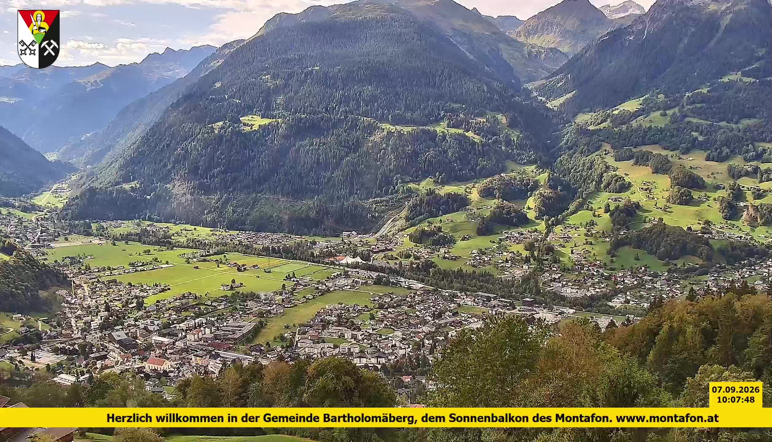Bartholomäberg | Blick auf Schruns
