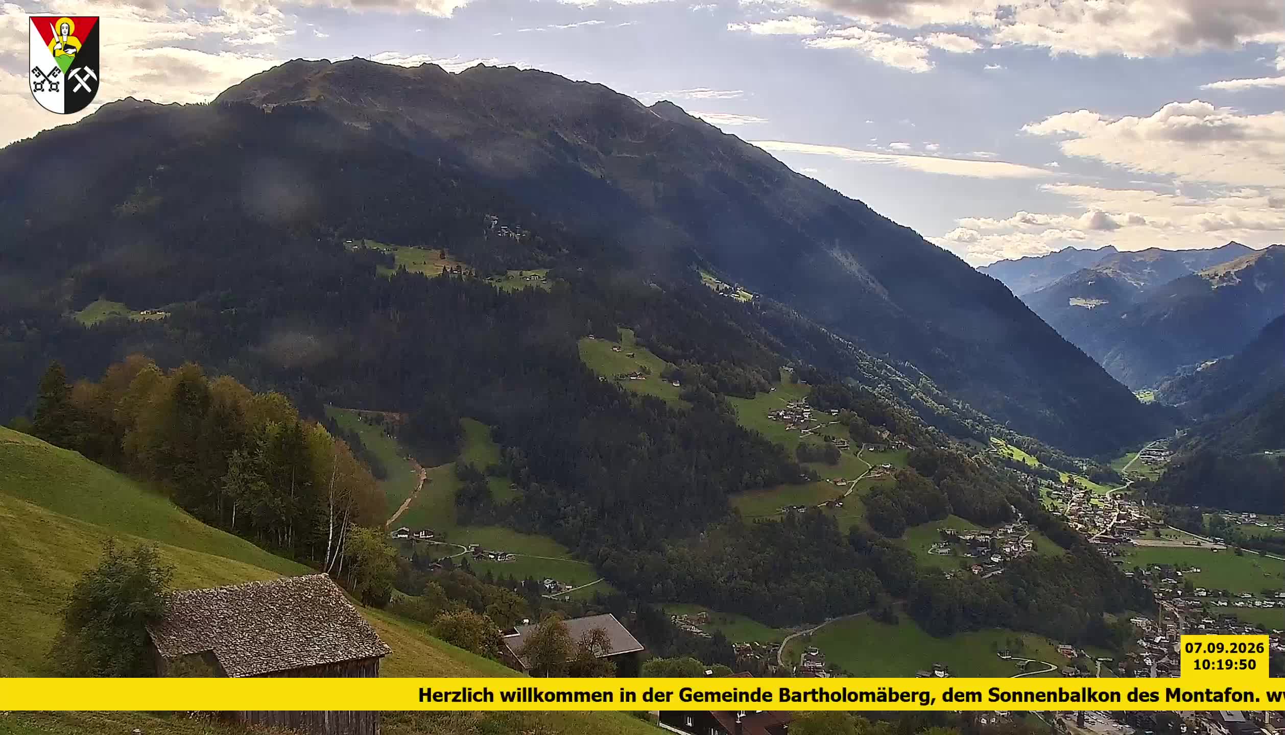 Bartholomäberg | Blick auf Schruns