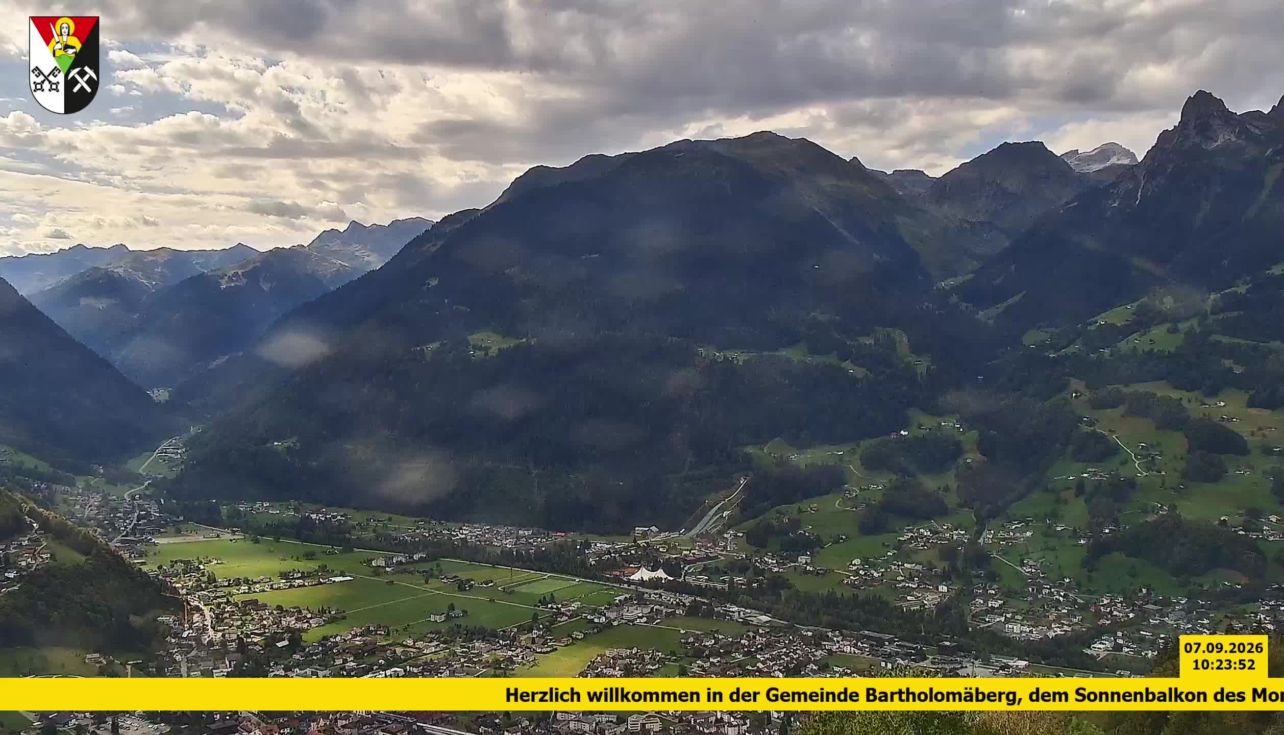 Bartholomäberg | Blick auf Schruns