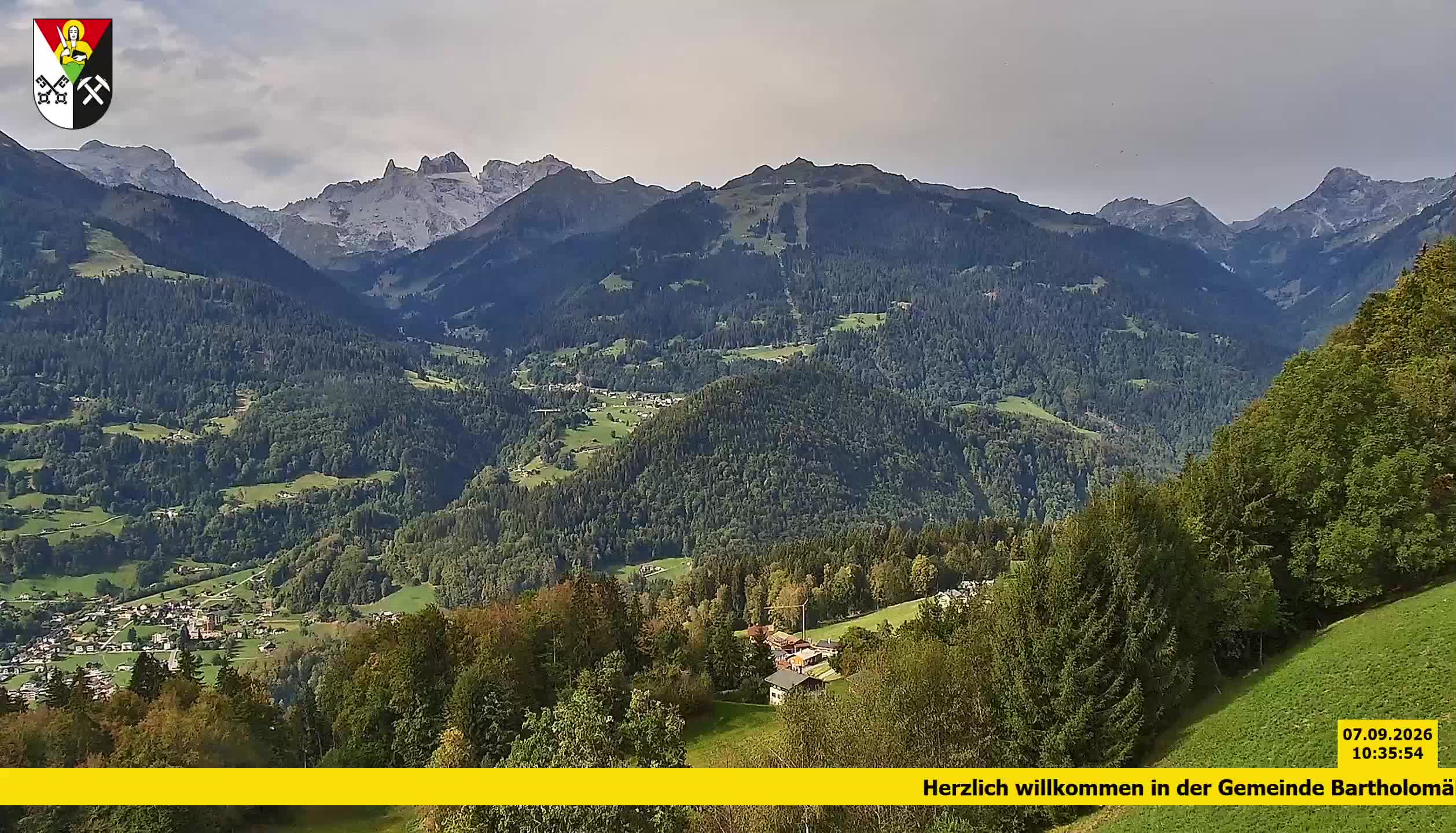 Bartholomäberg | Blick auf Schruns