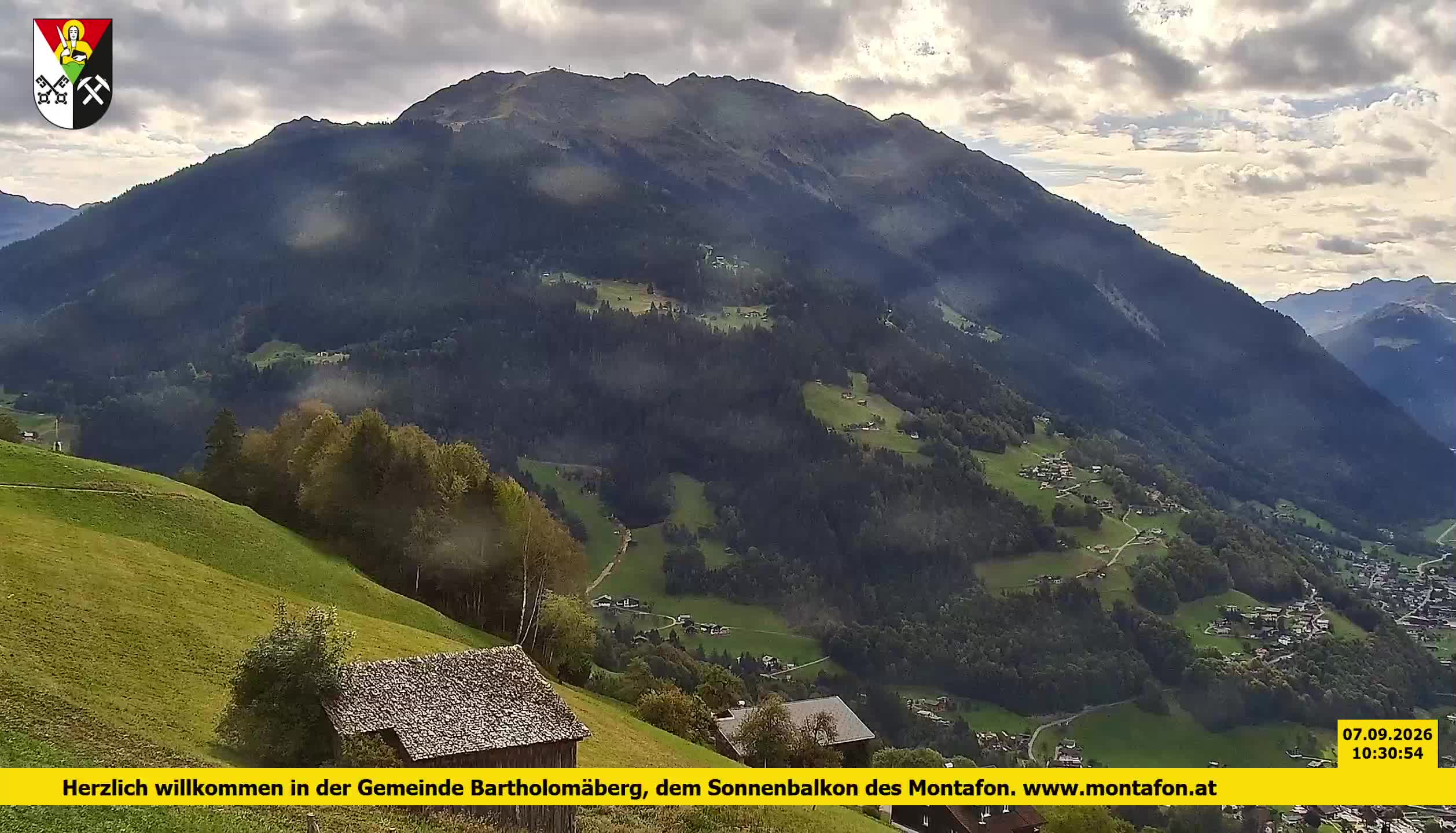 Bartholomäberg | Blick auf Schruns