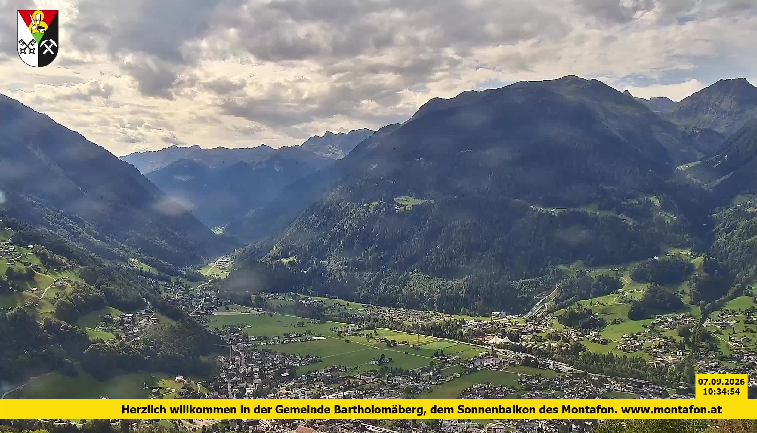 Bartholomäberg | Blick auf Schruns