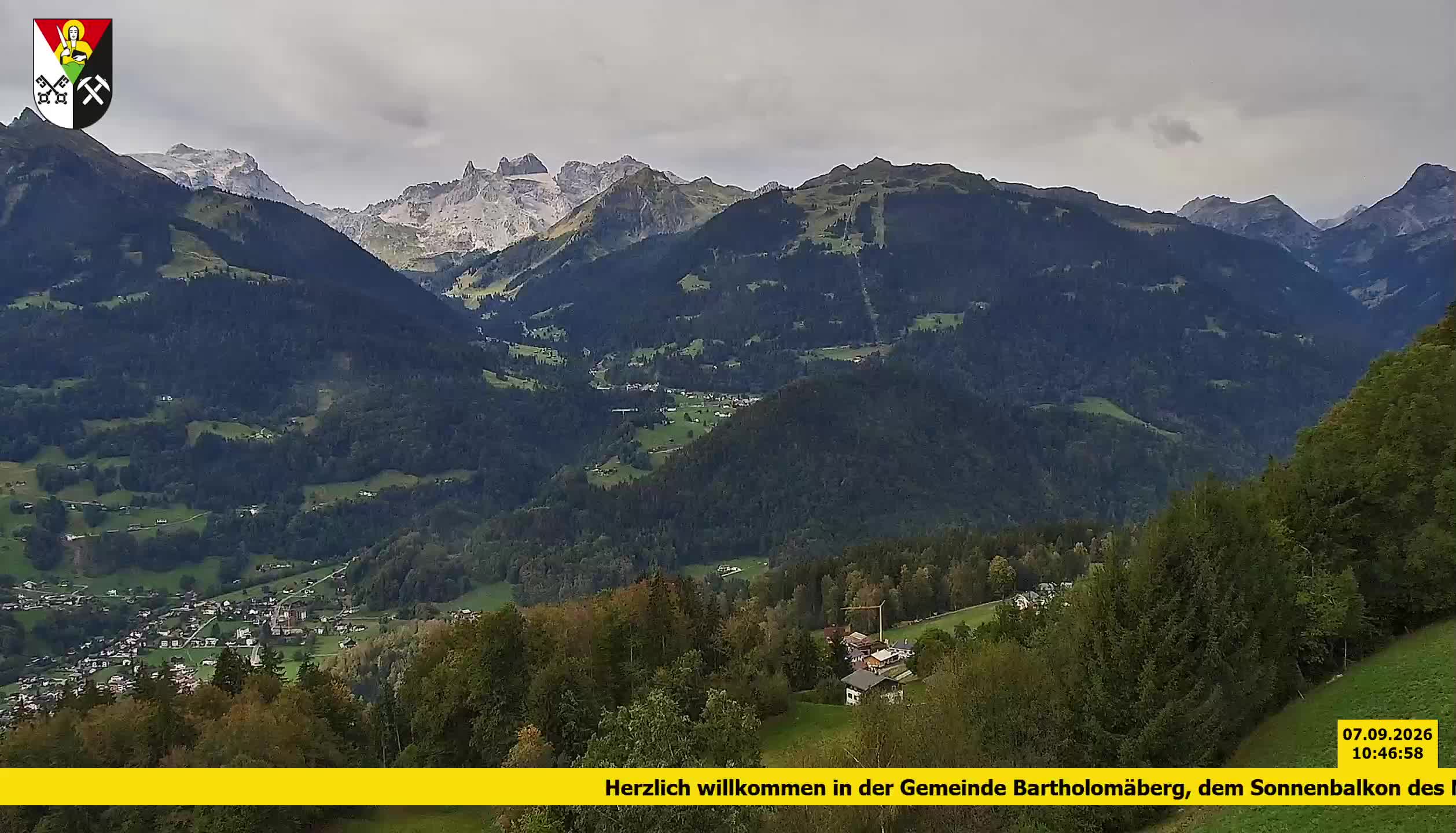 Bartholomäberg | Blick auf Schruns