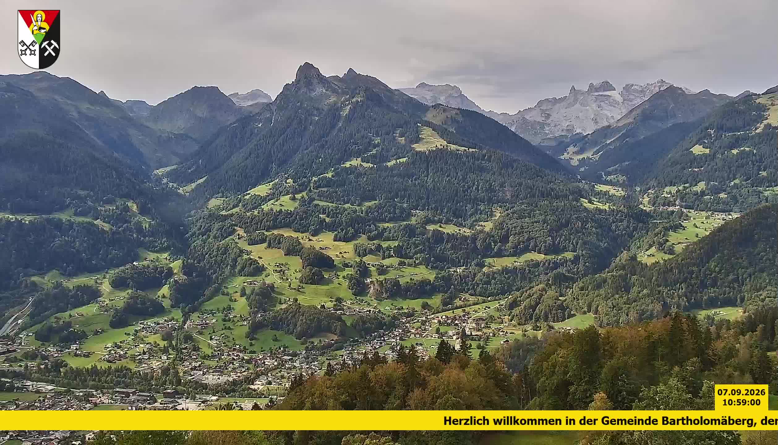 Bartholomäberg | Blick auf Schruns