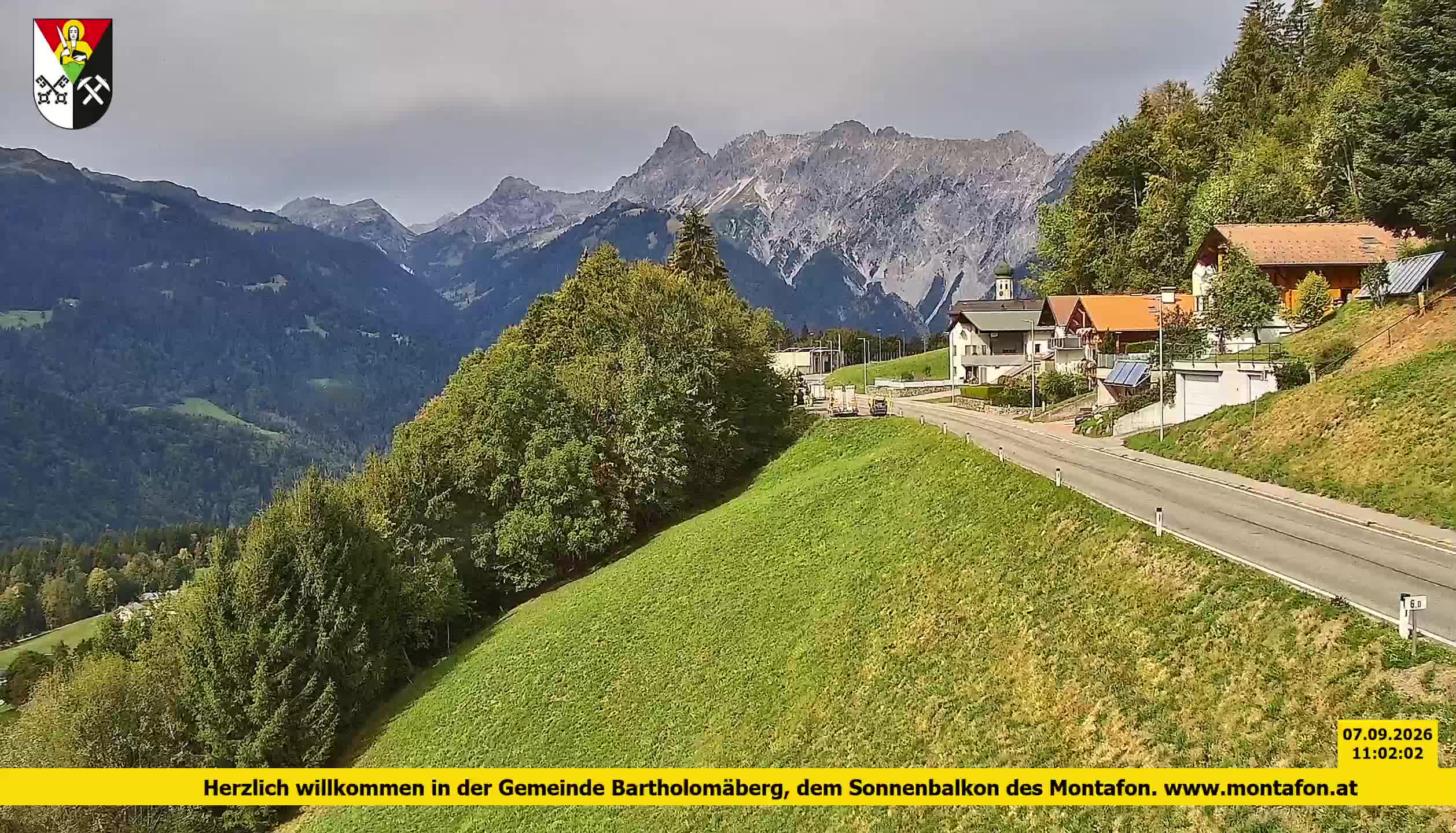 Bartholomäberg | Blick auf Schruns