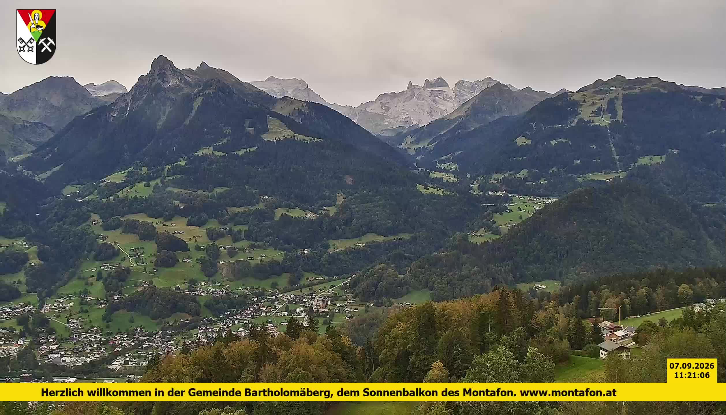 Bartholomäberg | Blick auf Schruns