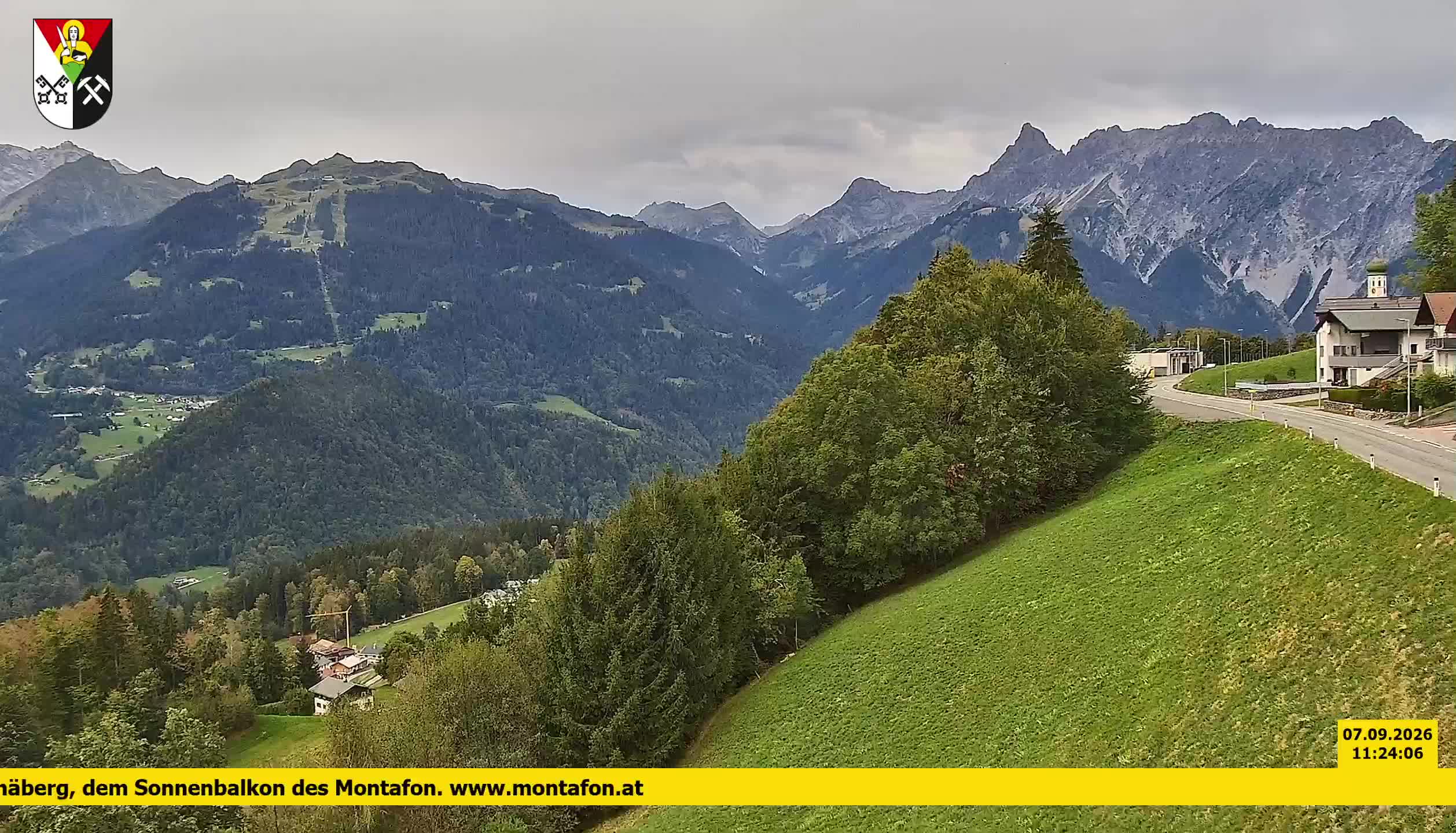 Bartholomäberg | Blick auf Schruns