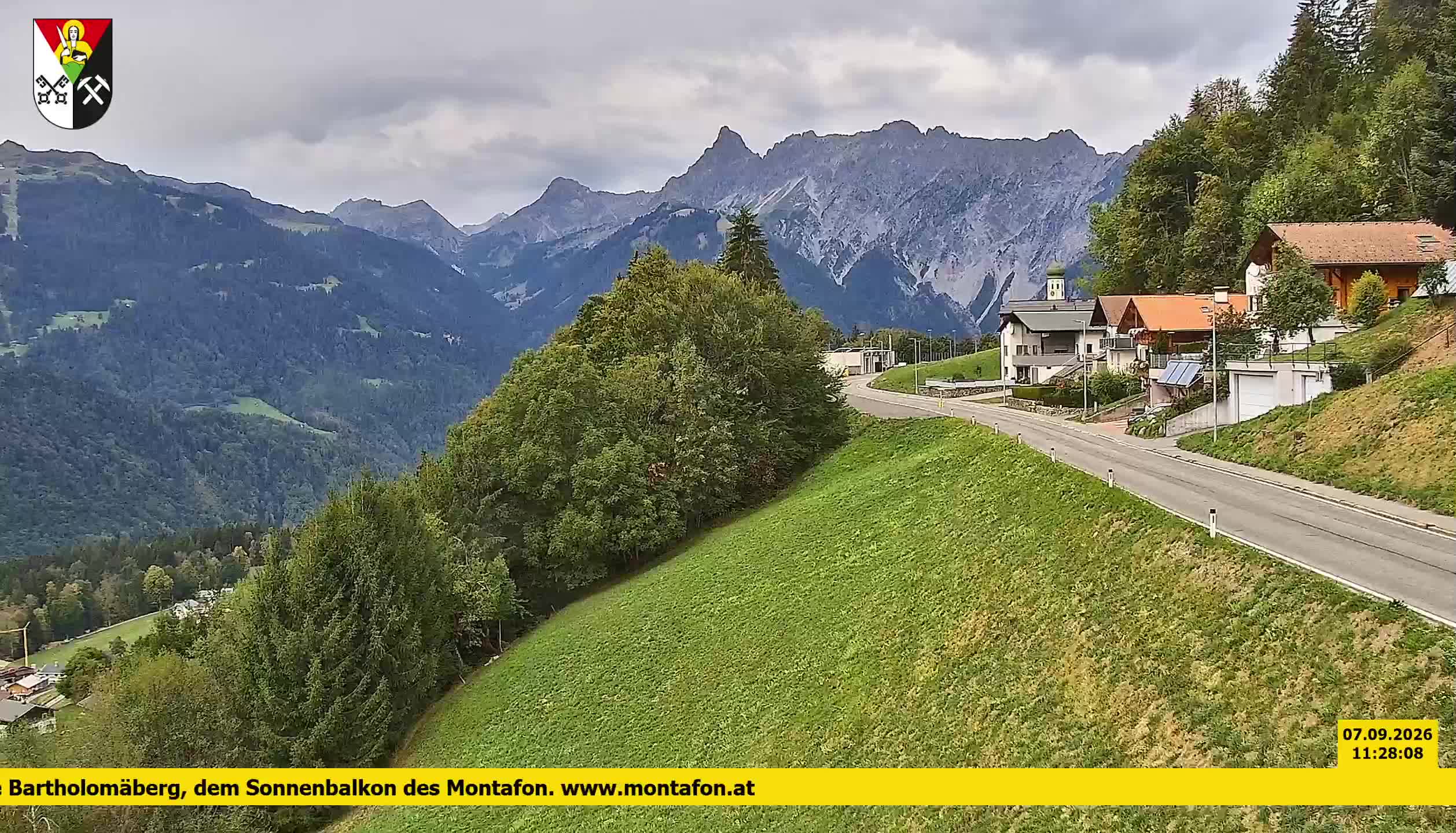 Bartholomäberg | Blick auf Schruns