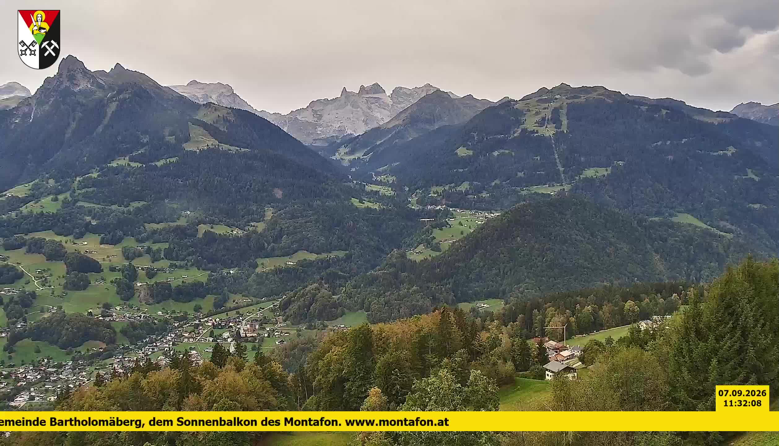 Bartholomäberg | Blick auf Schruns