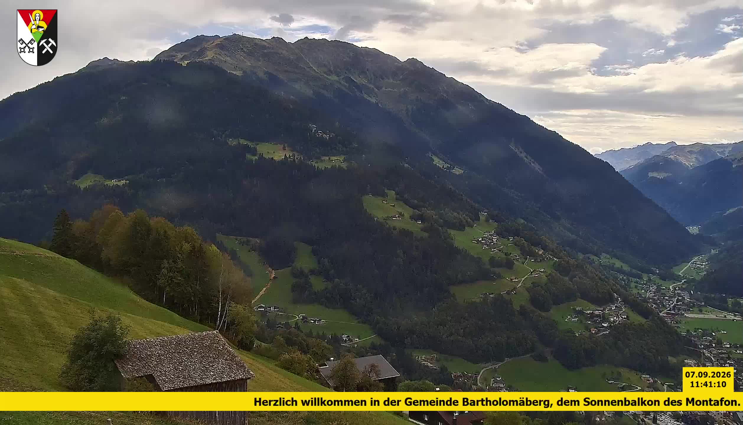 Bartholomäberg | Blick auf Schruns