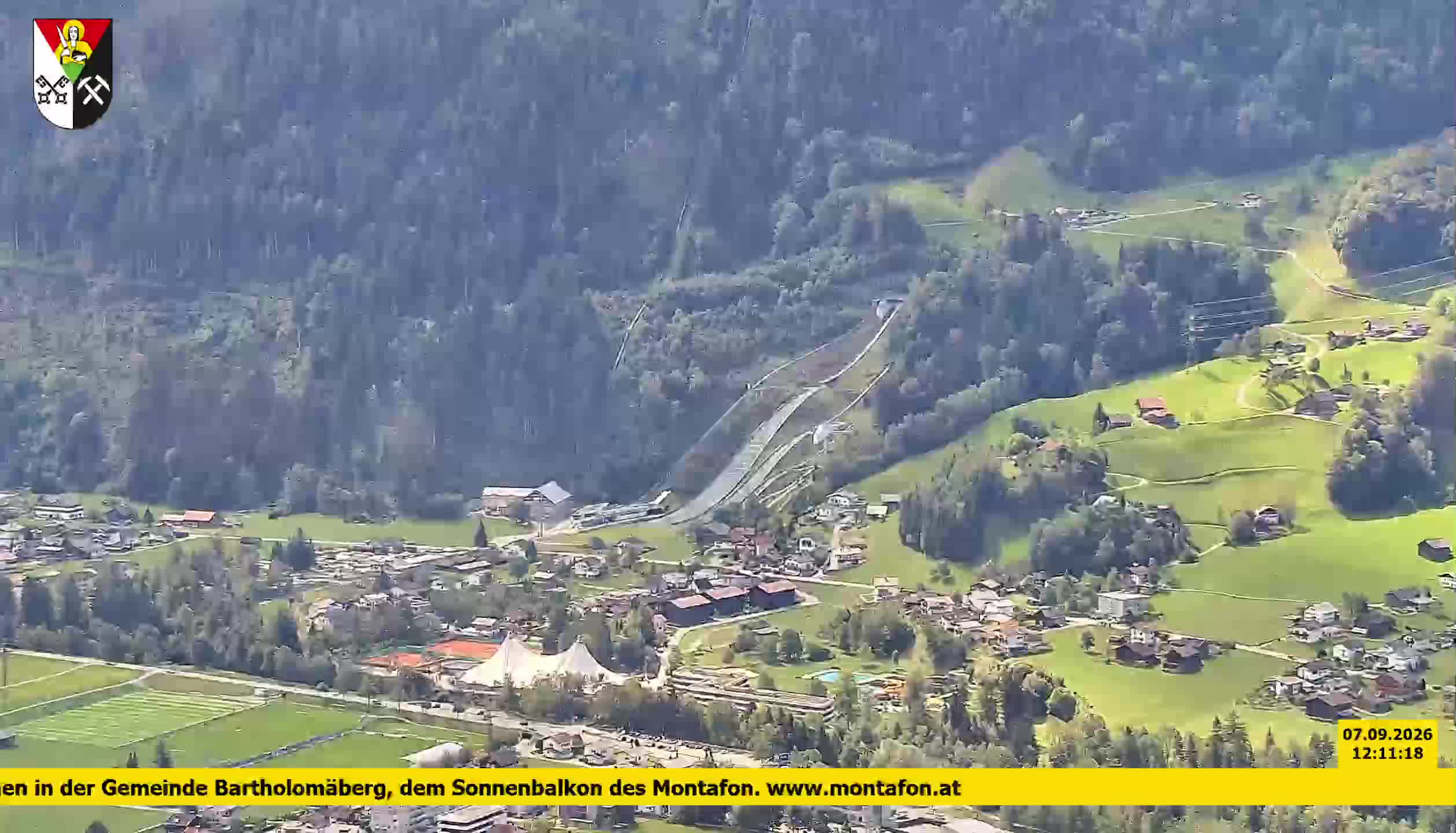 Bartholomäberg | Blick auf Schruns