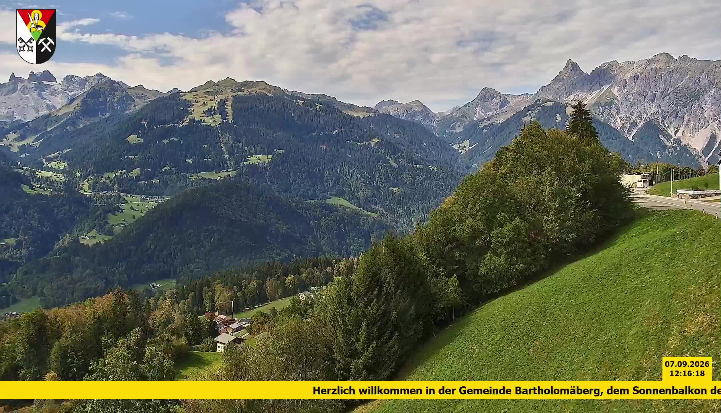 Bartholomäberg | Blick auf Schruns