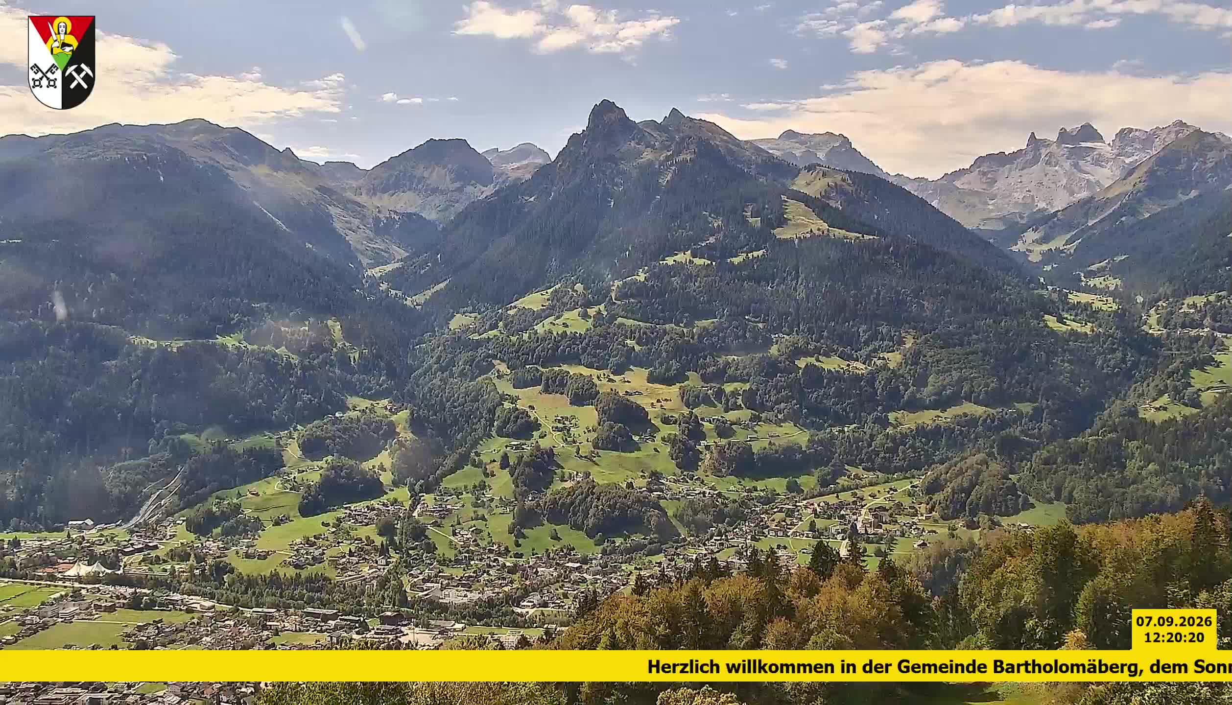 Bartholomäberg | Blick auf Schruns