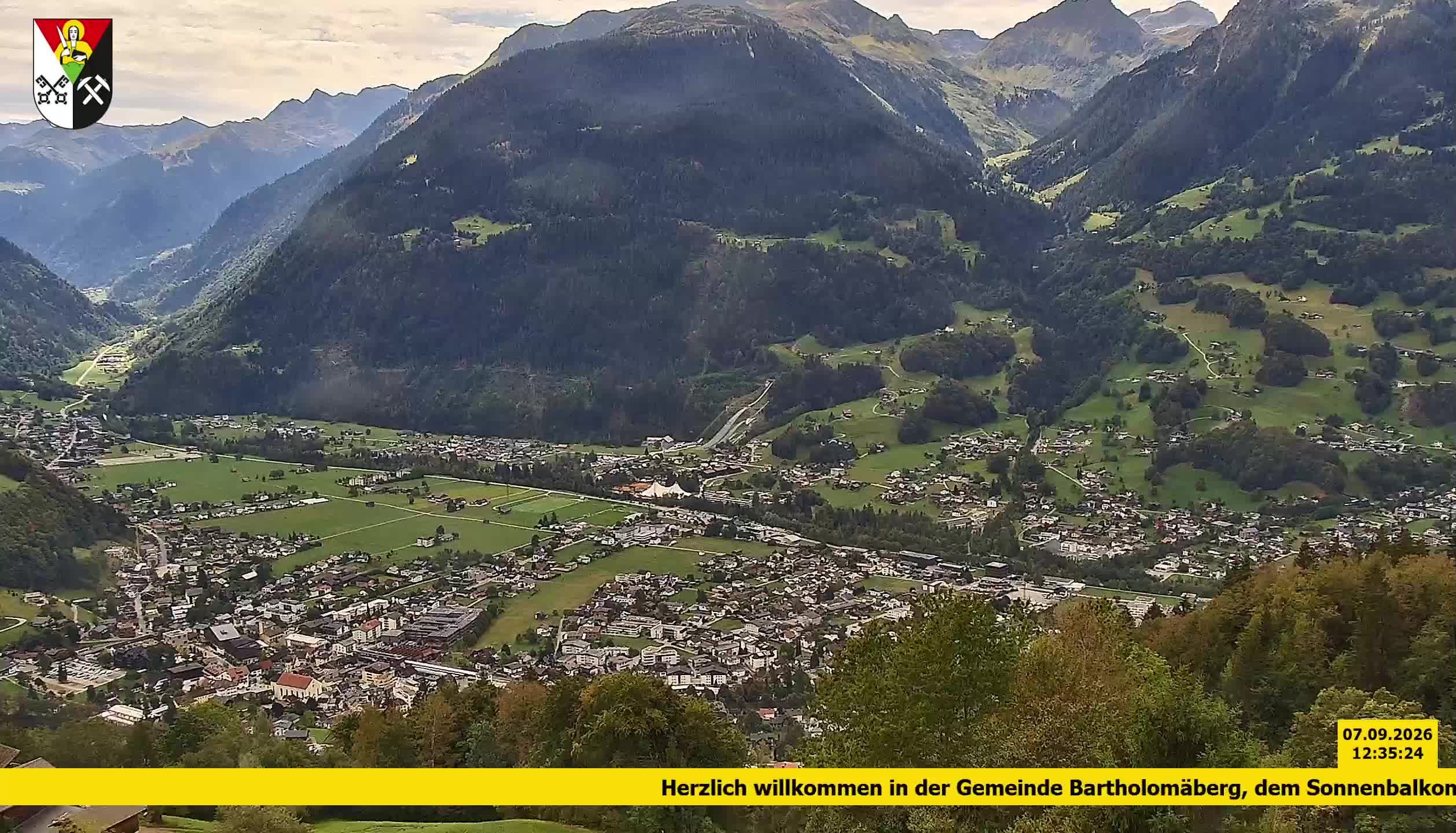 Bartholomäberg | Blick auf Schruns