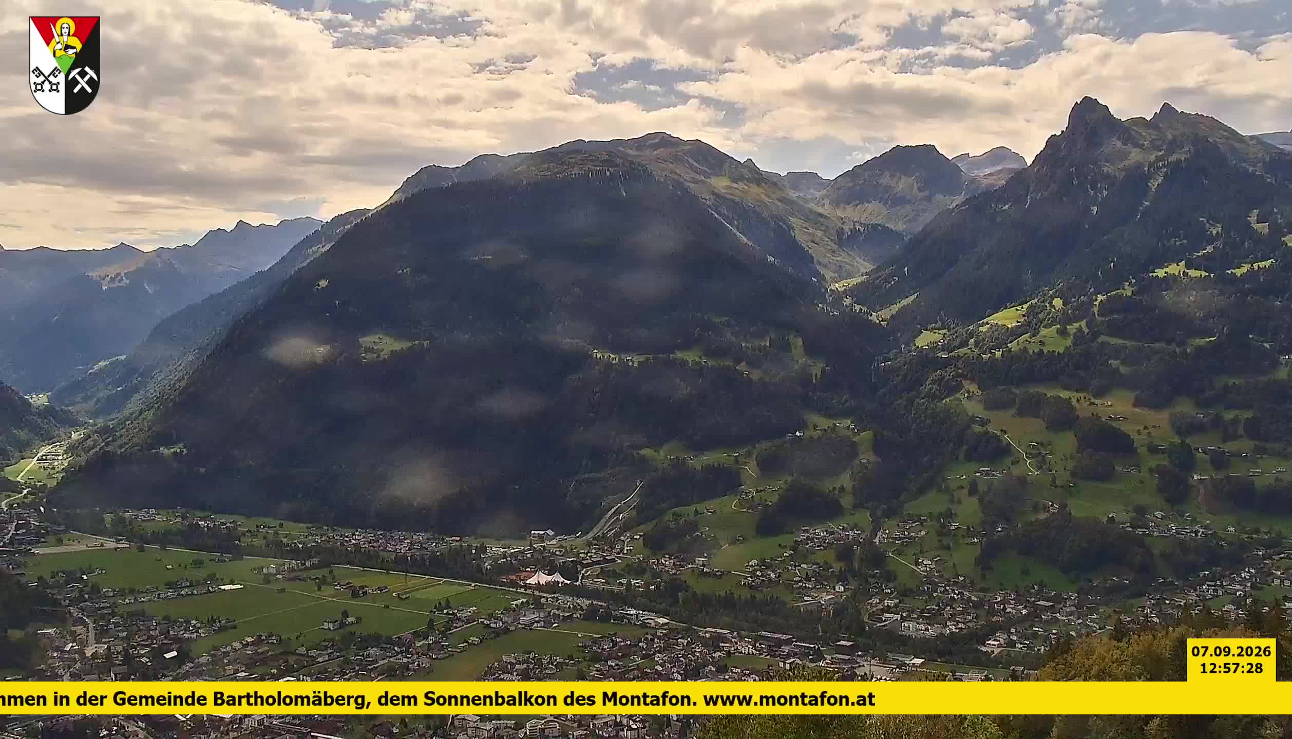 Bartholomäberg | Blick auf Schruns