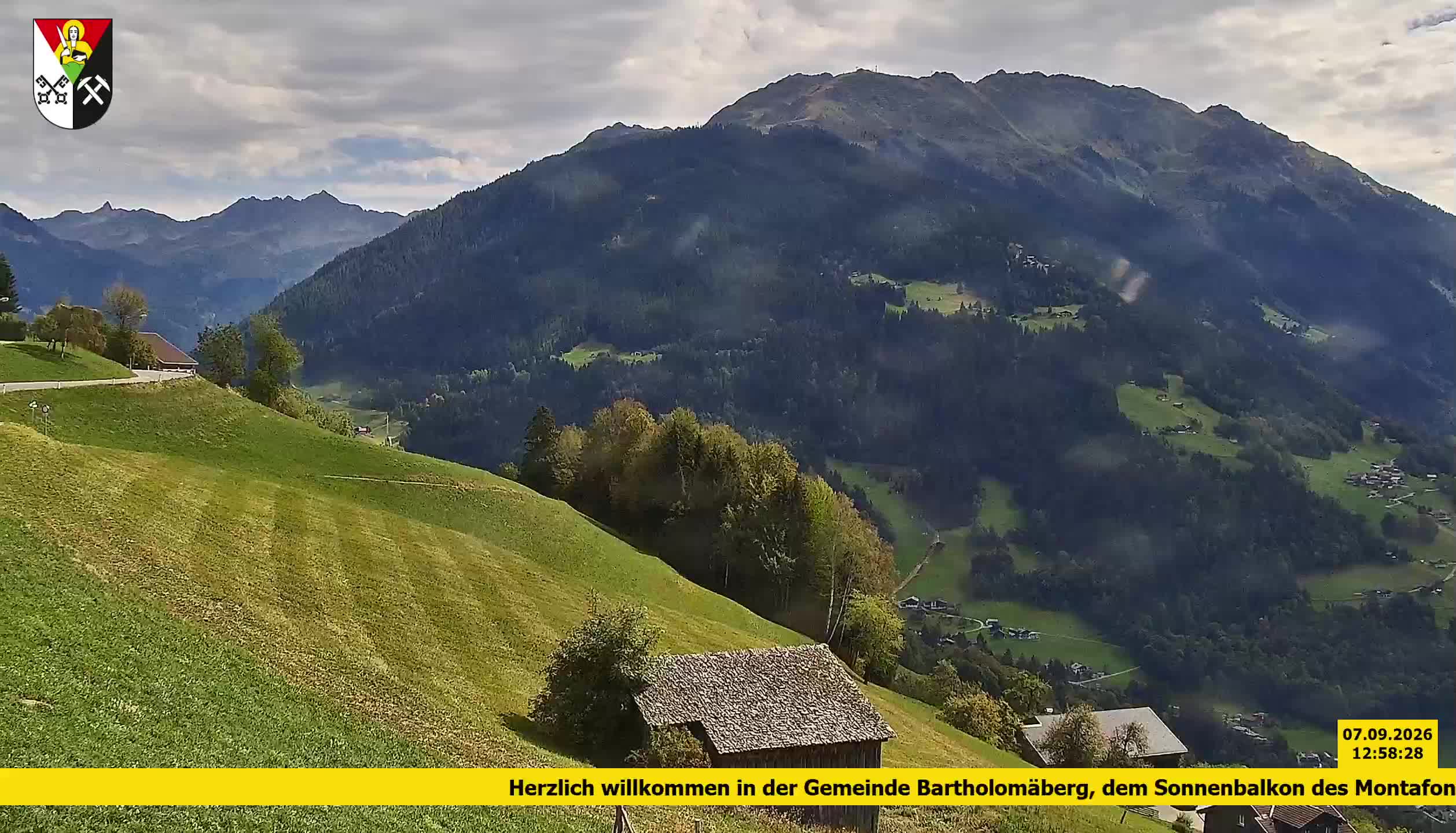 Bartholomäberg | Blick auf Schruns