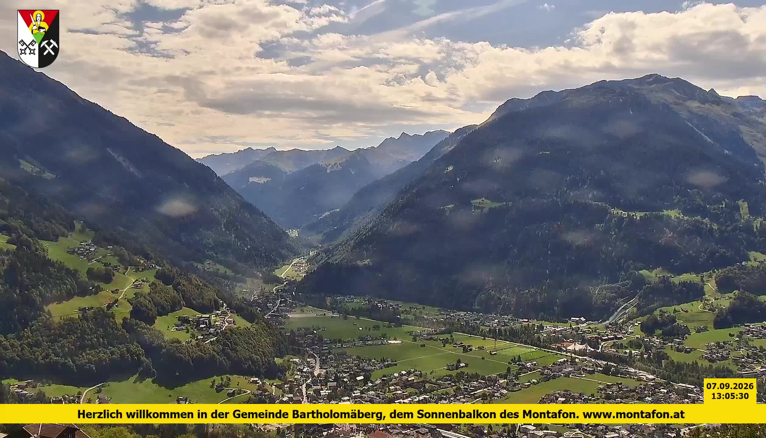 Bartholomäberg | Blick auf Schruns