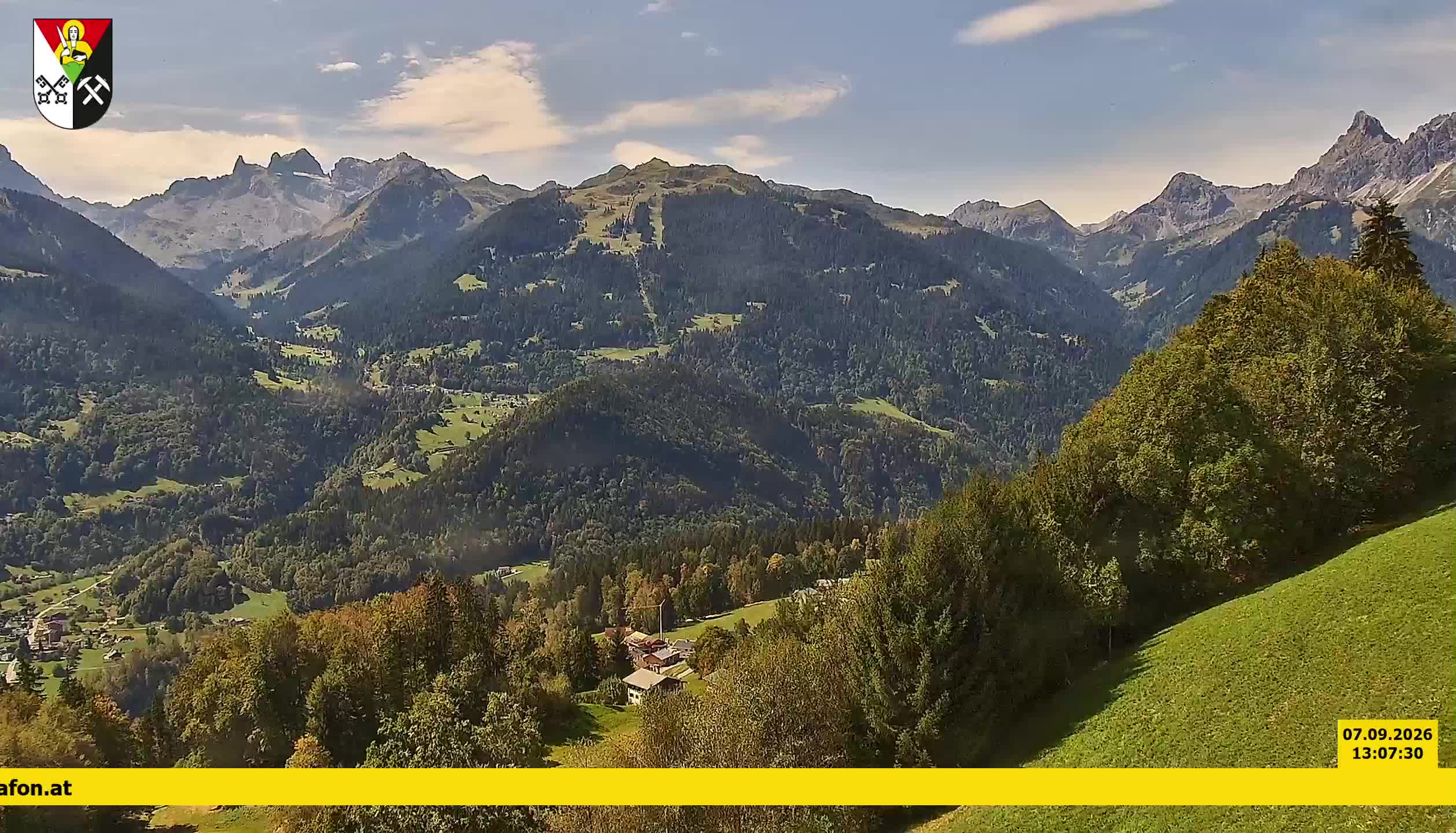 Bartholomäberg | Blick auf Schruns