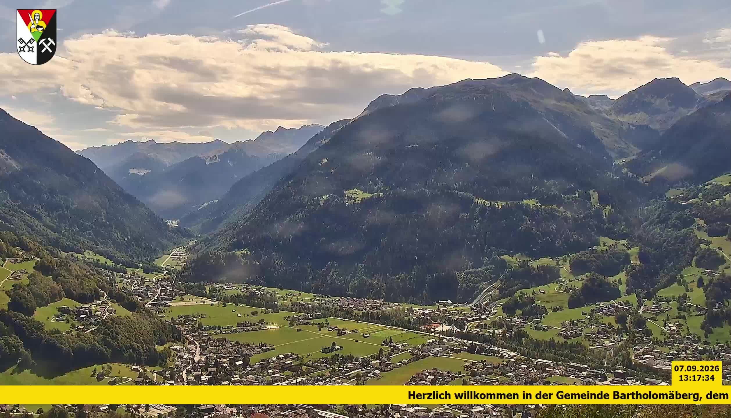 Bartholomäberg | Blick auf Schruns