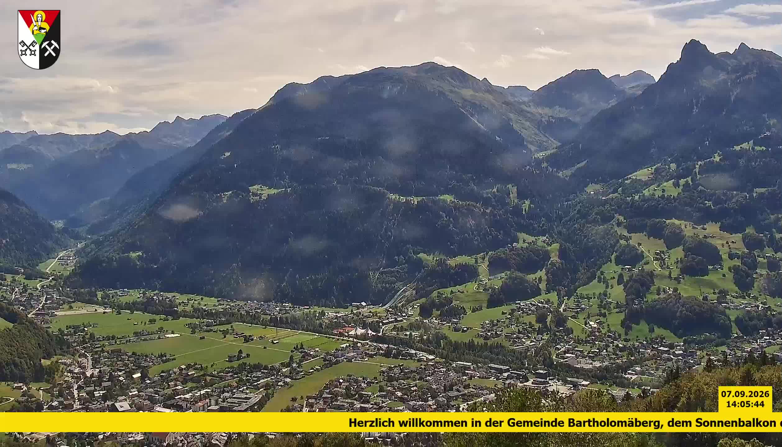 Bartholomäberg | Blick auf Schruns