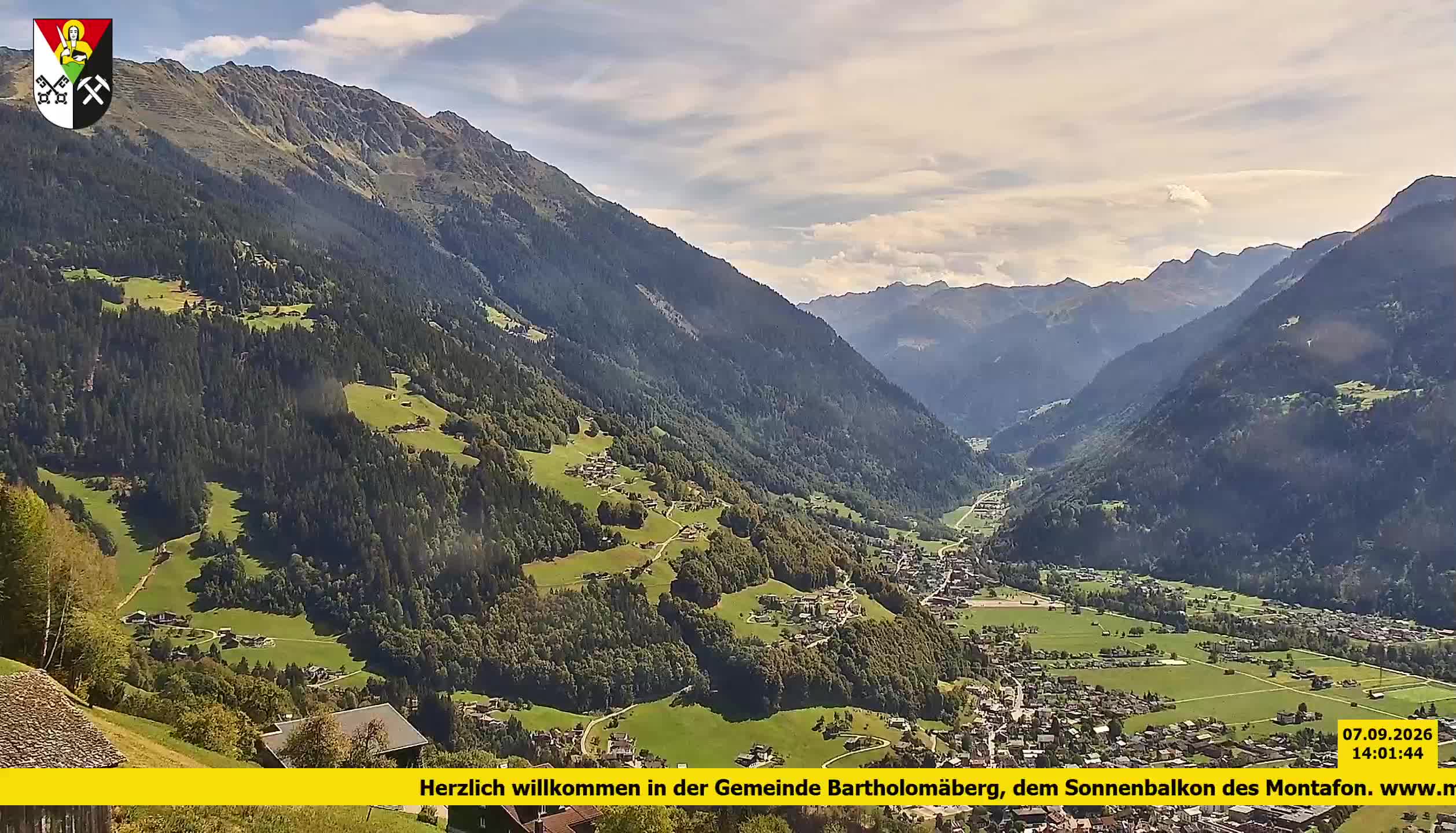 Bartholomäberg | Blick auf Schruns
