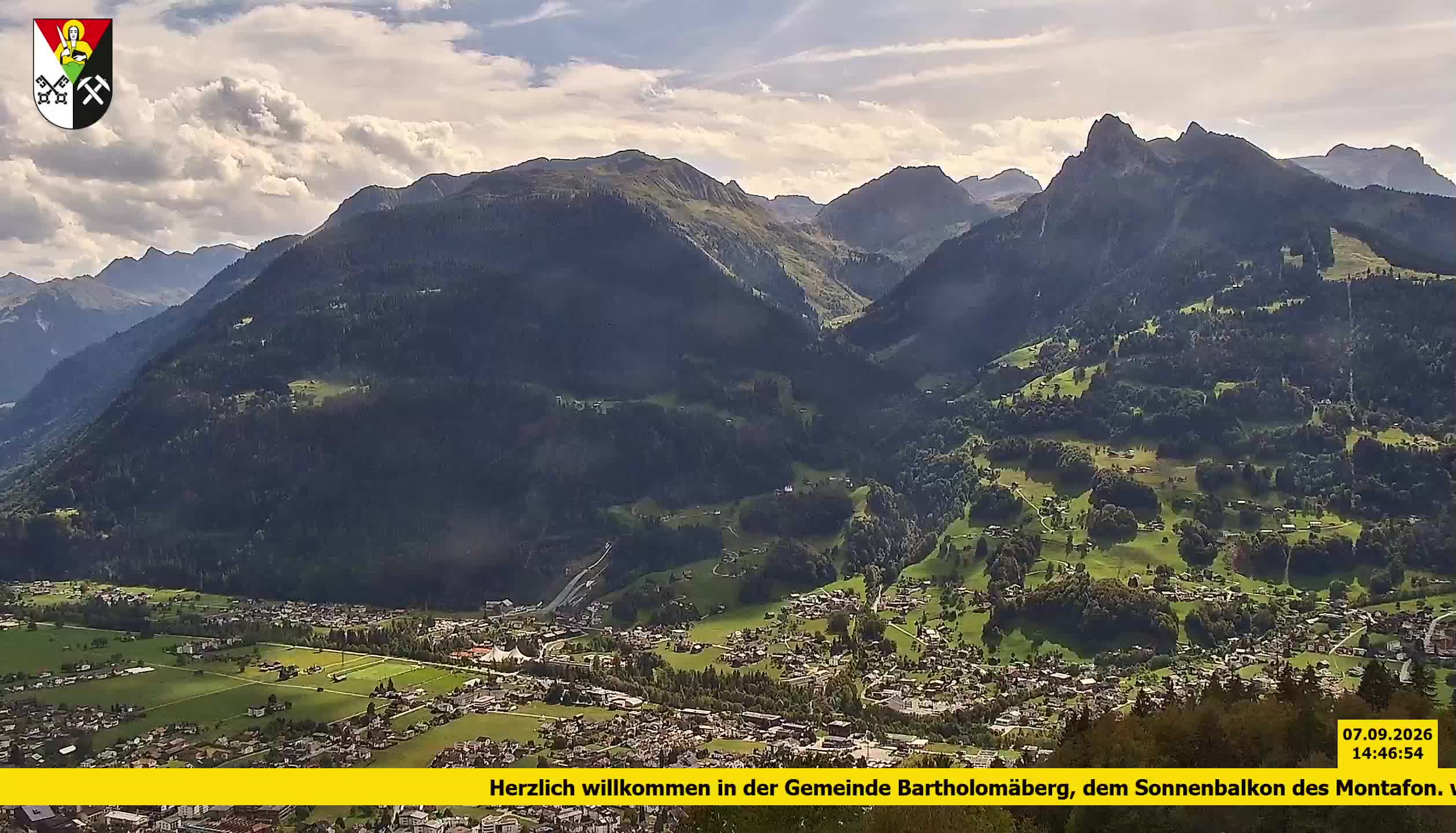 Bartholomäberg | Blick auf Schruns