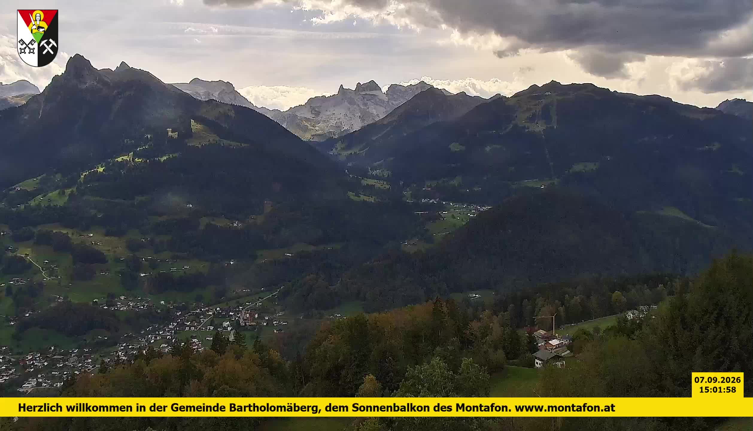 Bartholomäberg | Blick auf Schruns