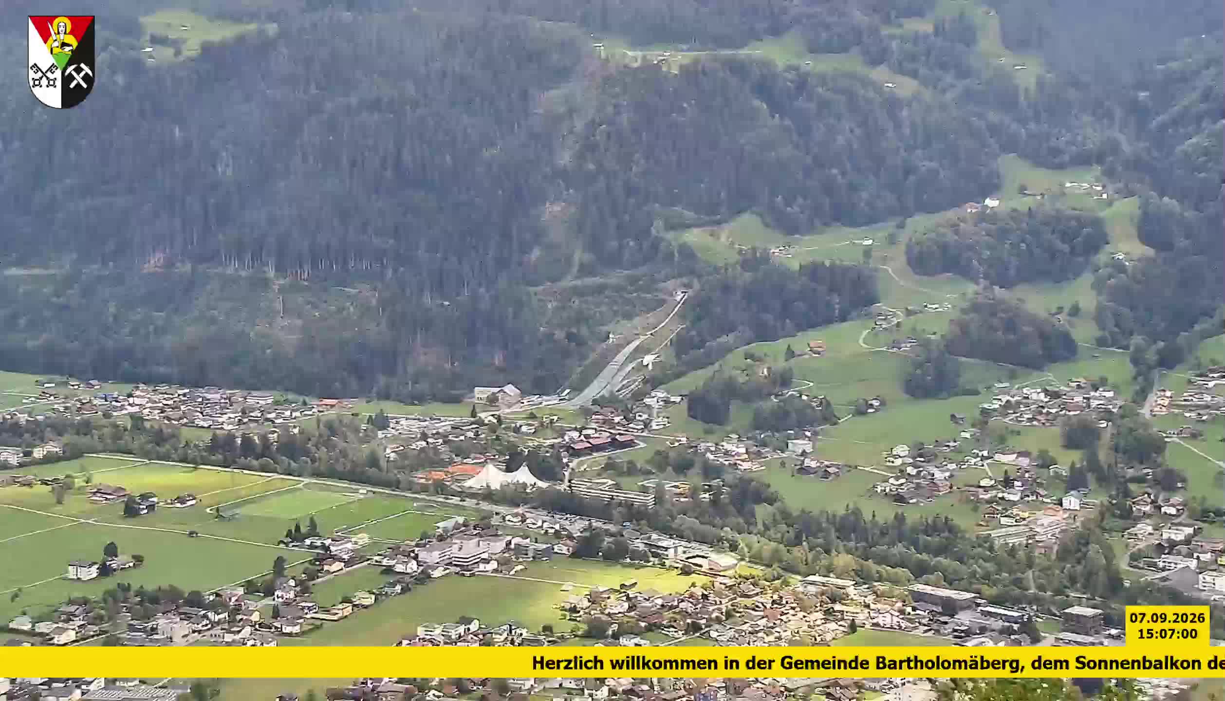 Bartholomäberg | Blick auf Schruns