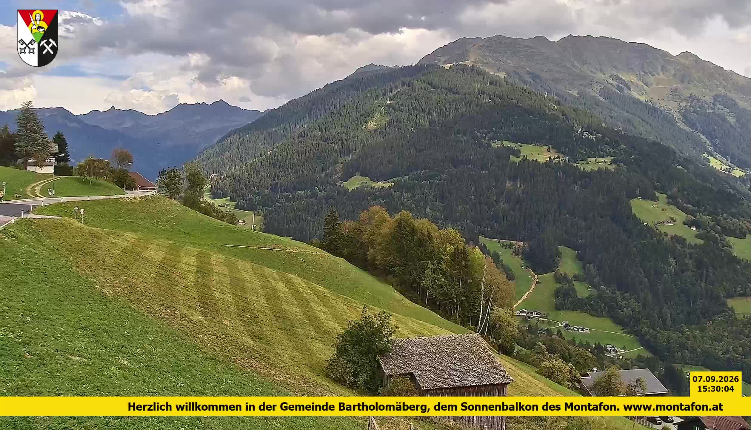 Bartholomäberg | Blick auf Schruns