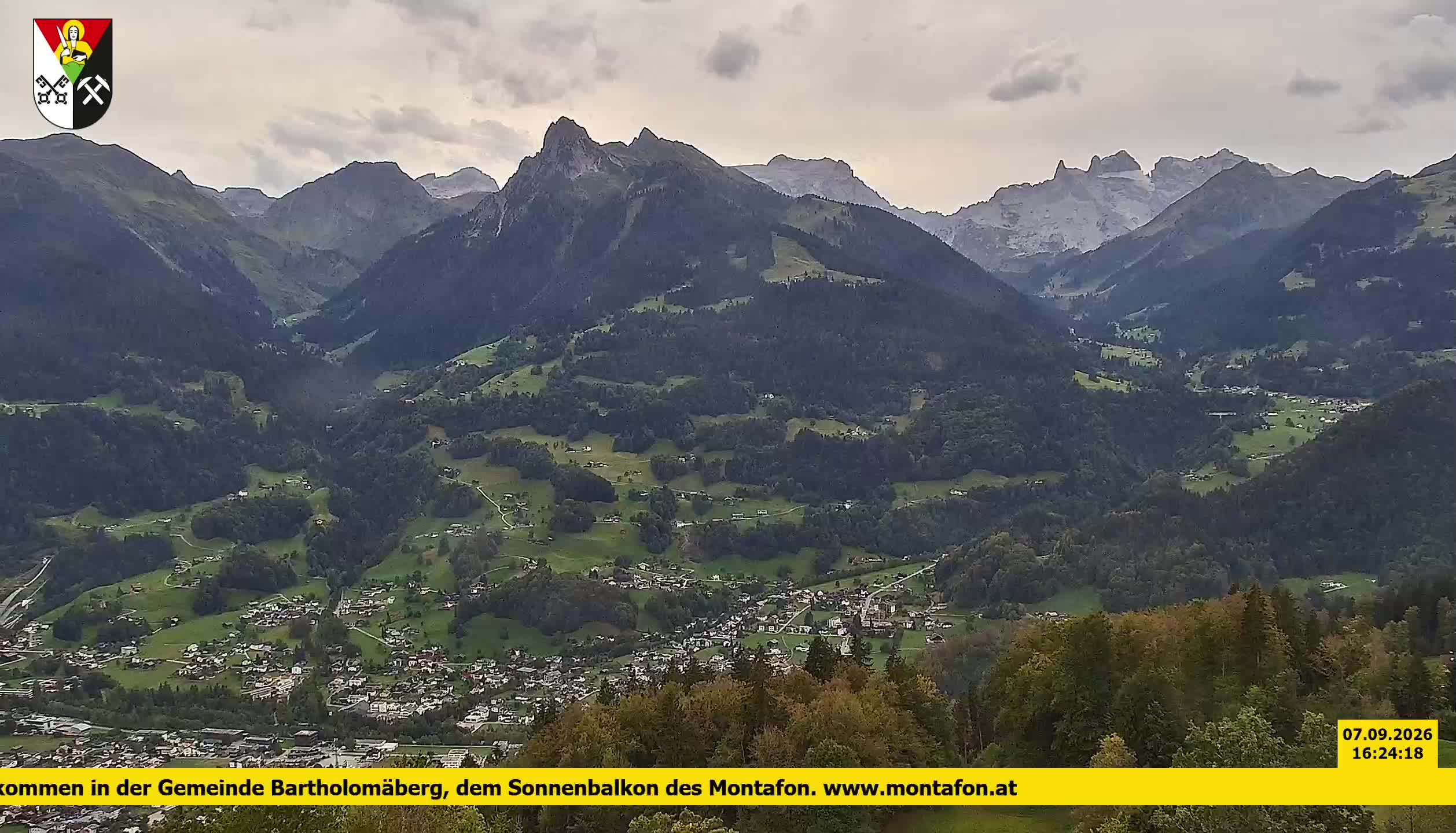 Bartholomäberg | Blick auf Schruns