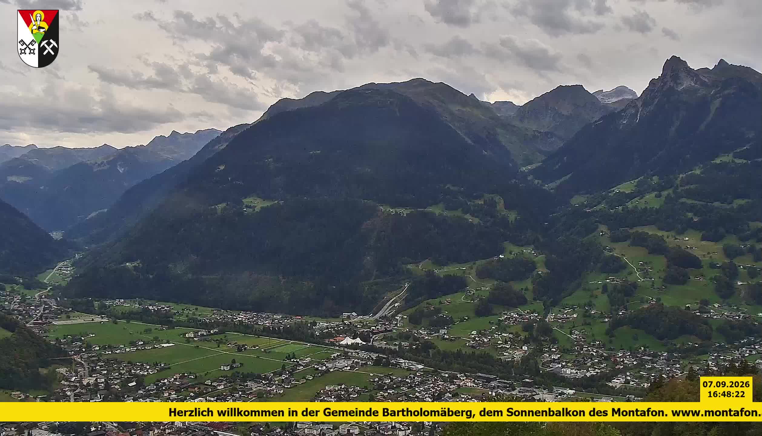 Bartholomäberg | Blick auf Schruns