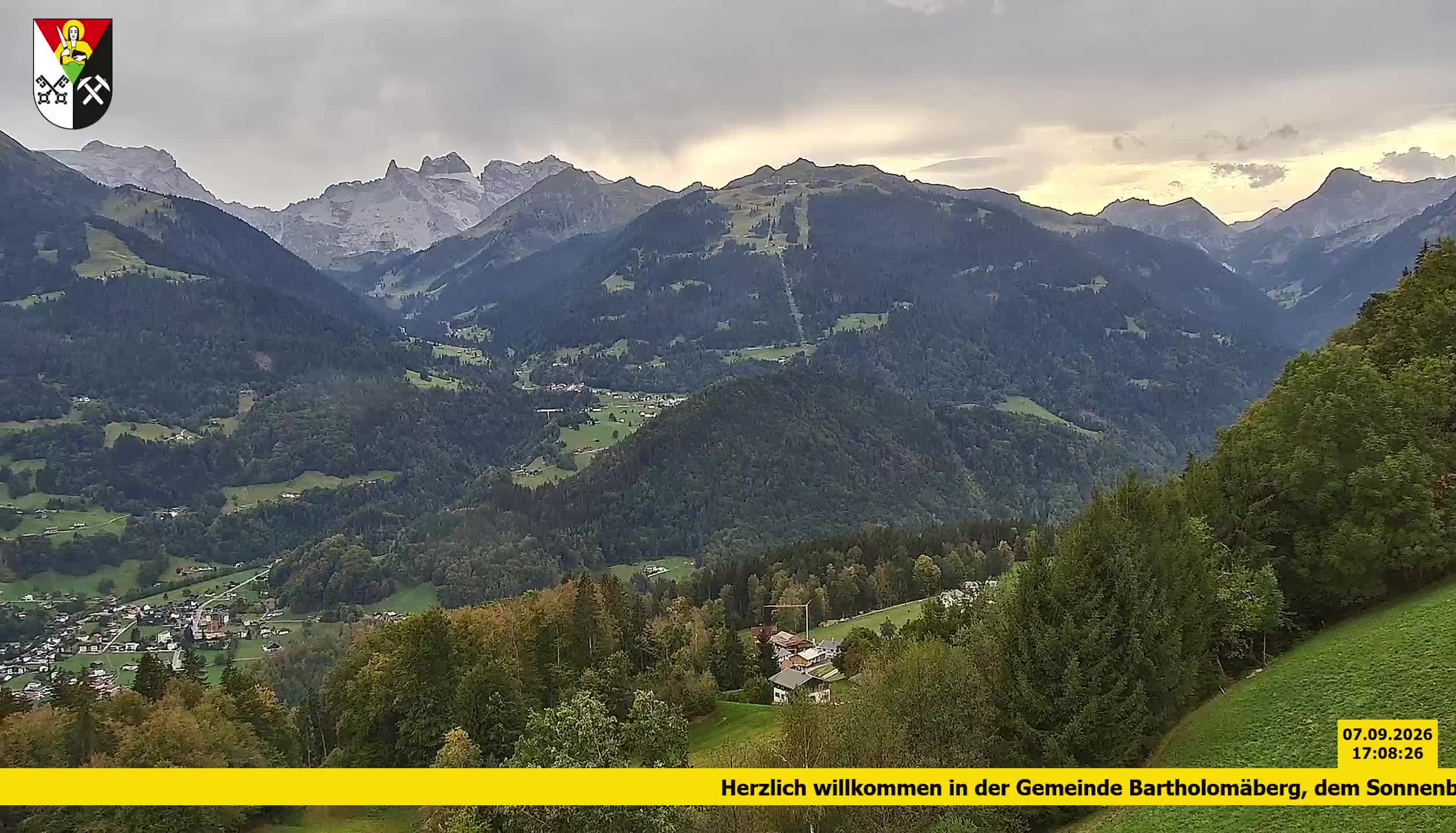 Bartholomäberg | Blick auf Schruns