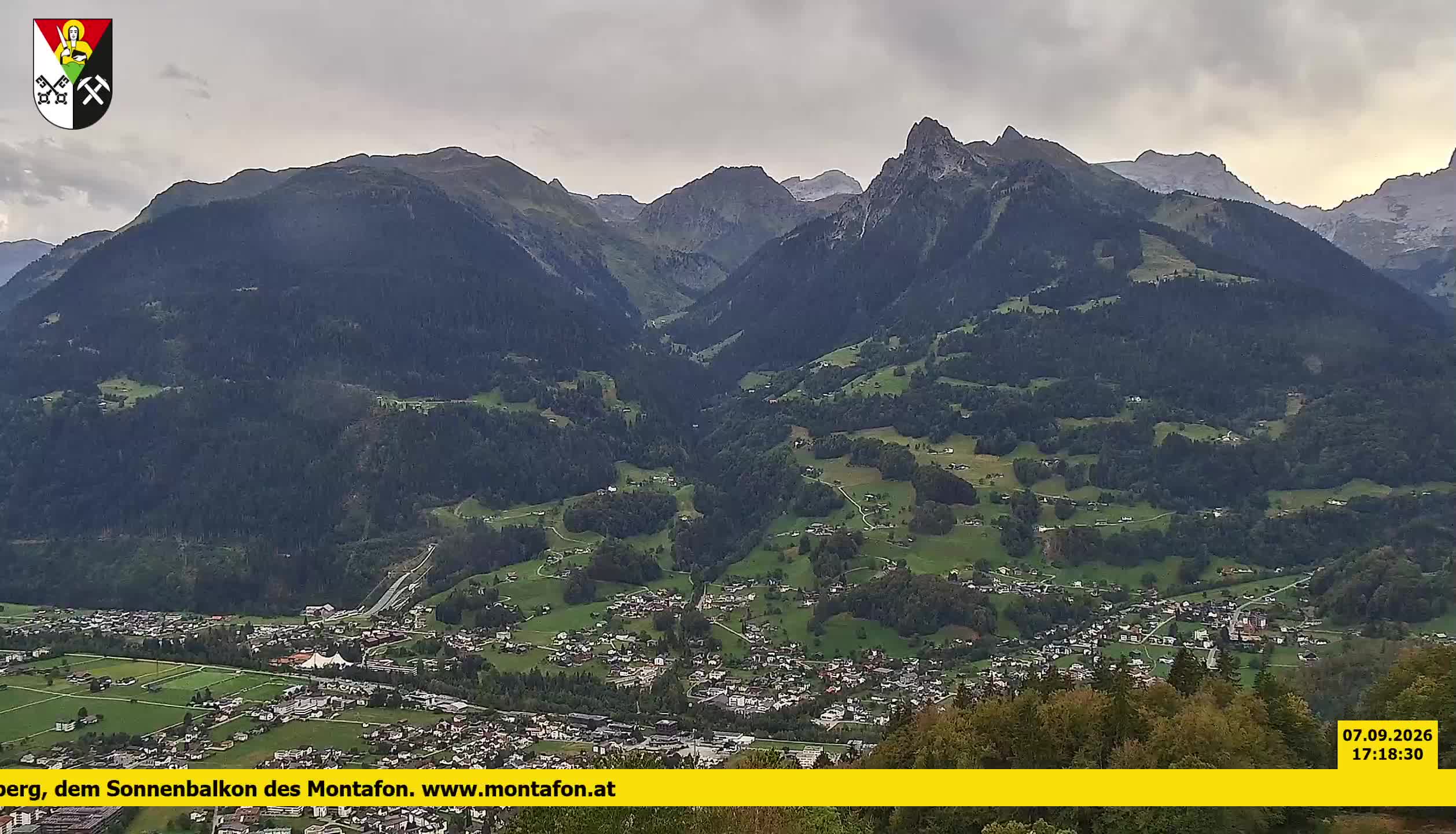 Bartholomäberg | Blick auf Schruns