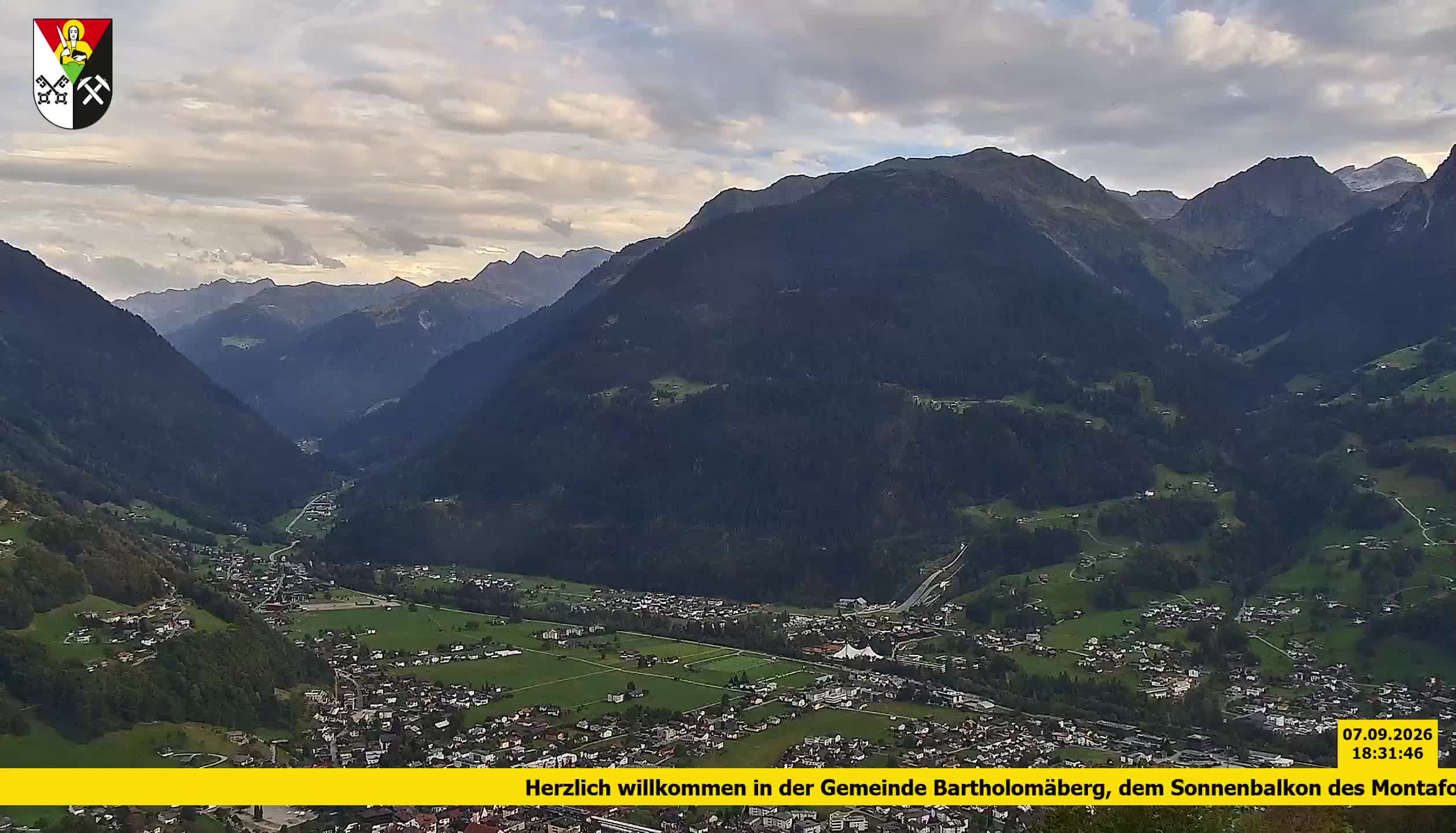 Bartholomäberg | Blick auf Schruns