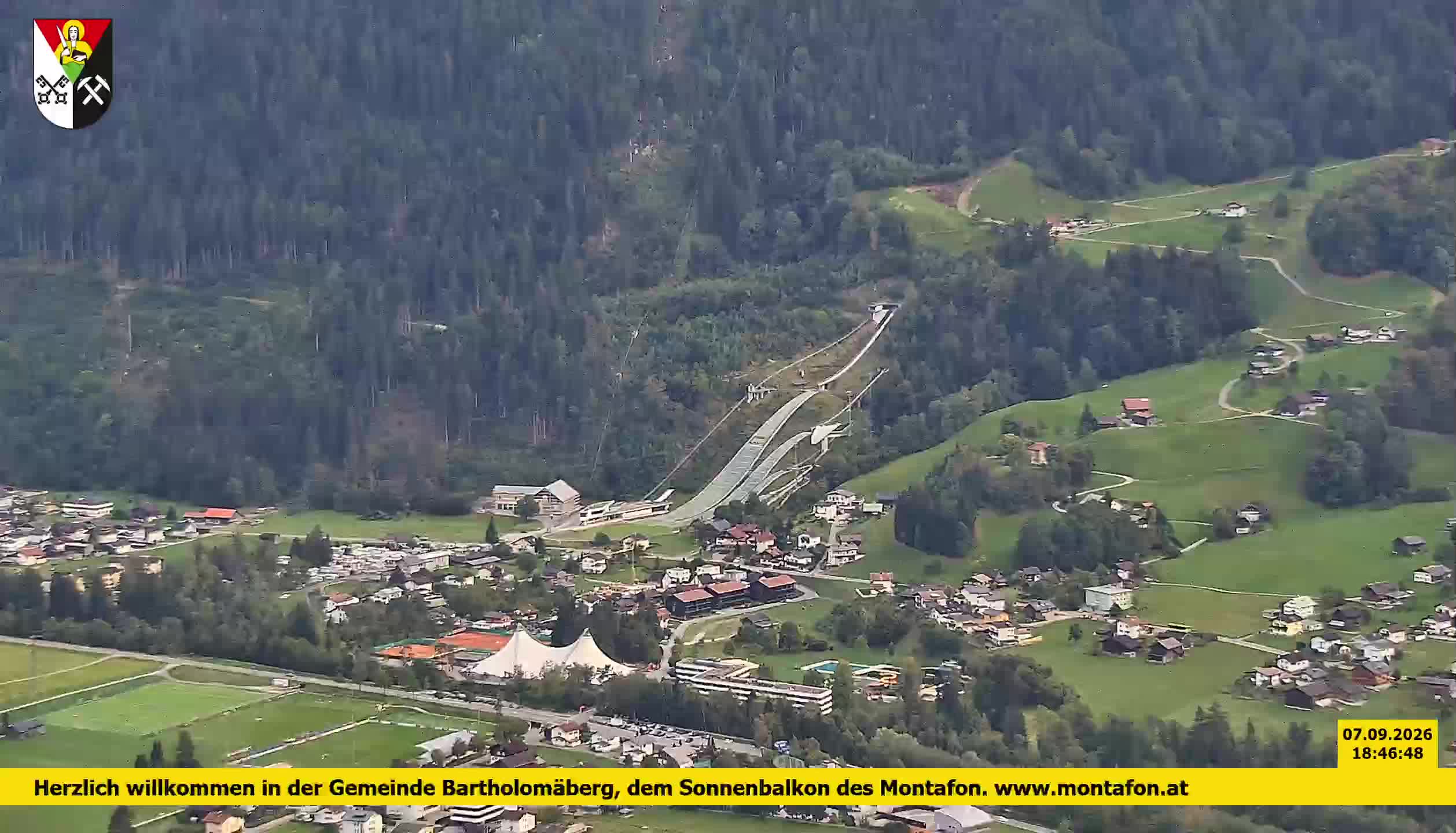 Bartholomäberg | Blick auf Schruns