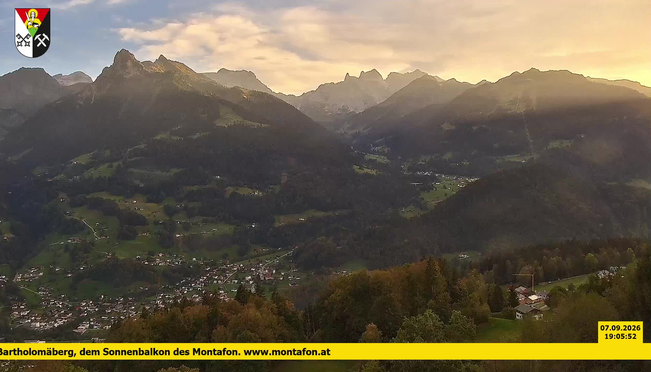 Bartholomäberg | Blick auf Schruns
