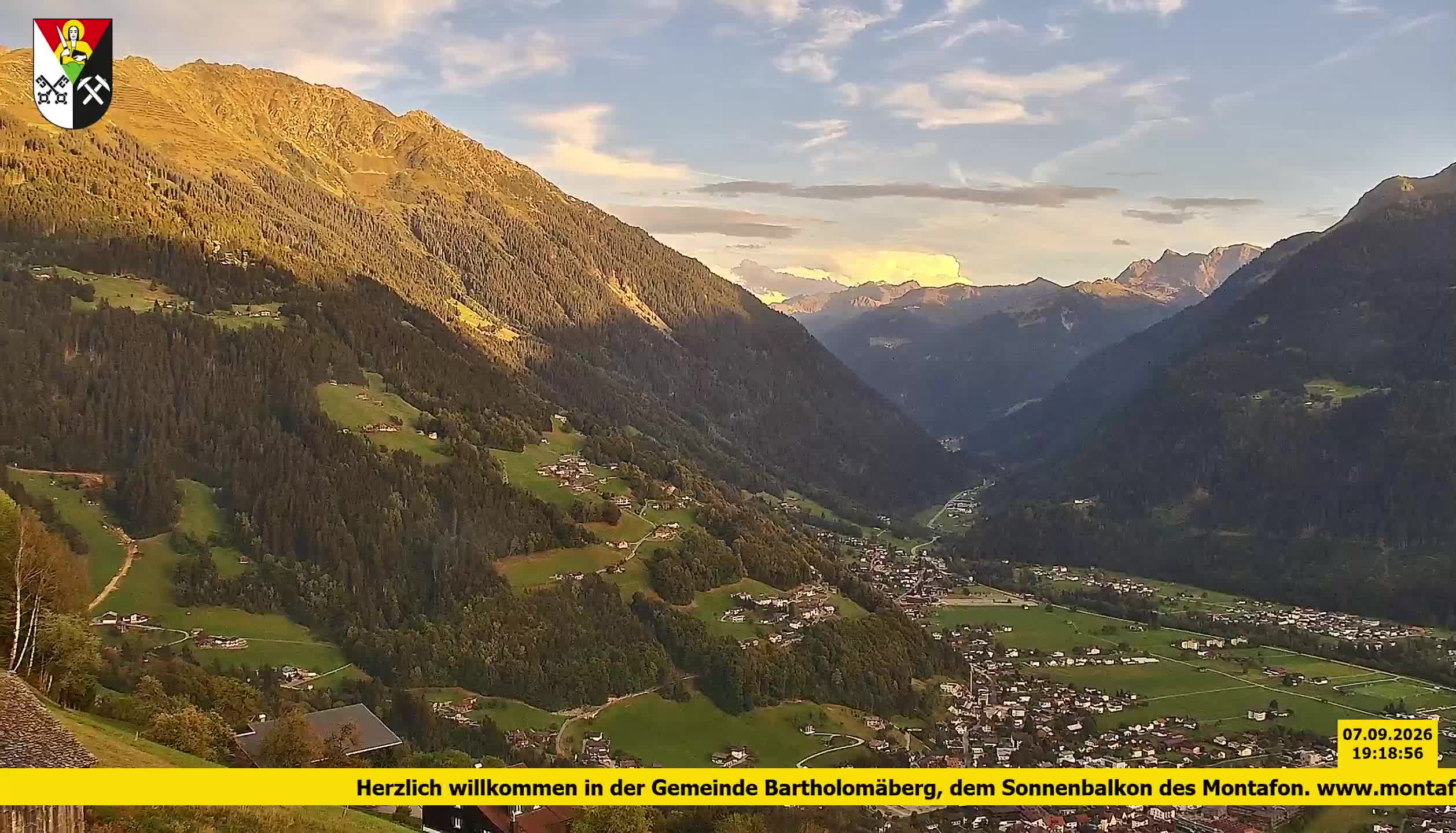 Bartholomäberg | Blick auf Schruns