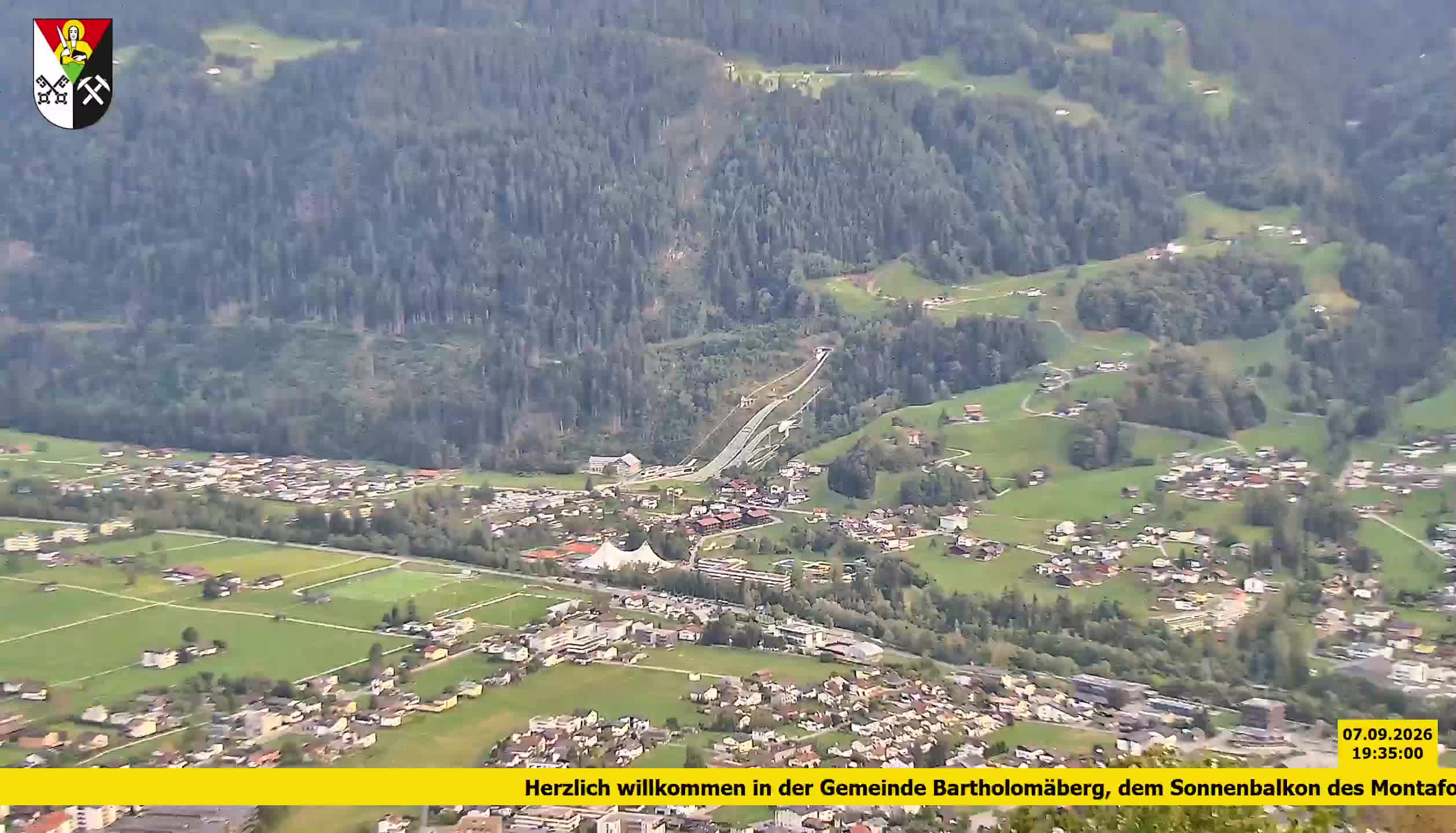 Bartholomäberg | Blick auf Schruns