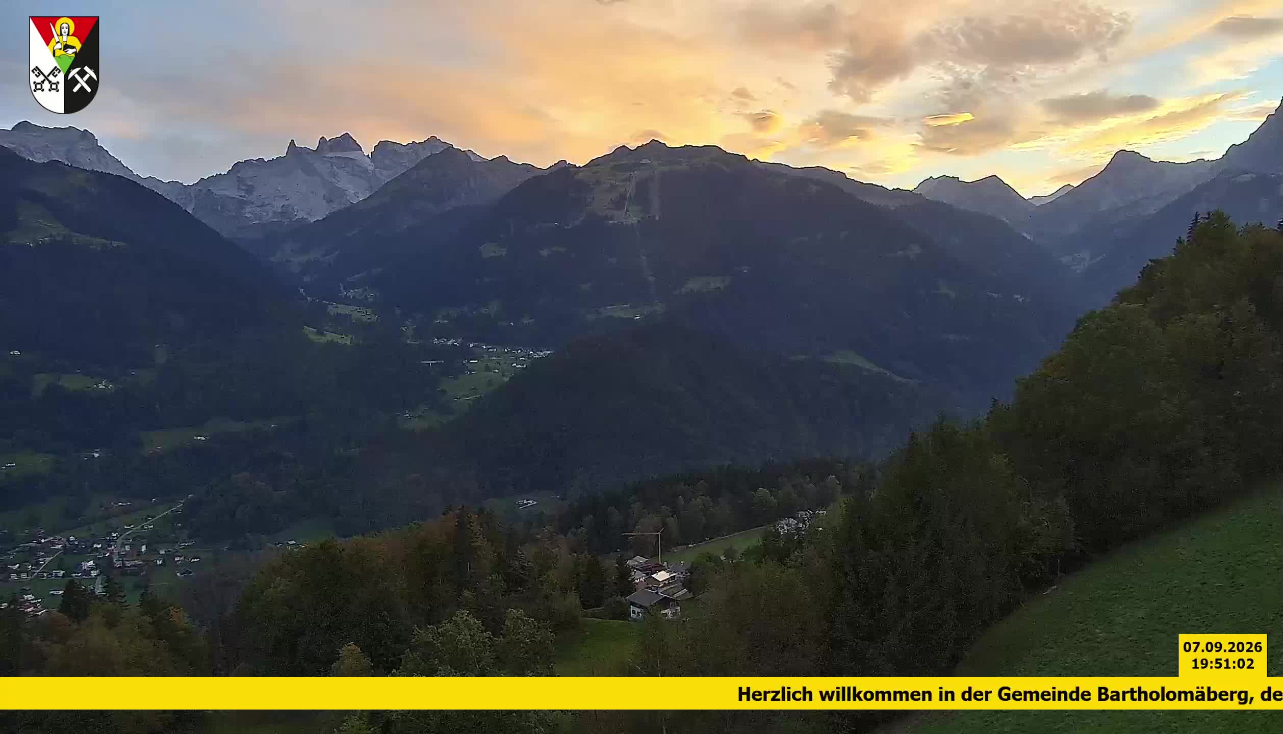 Bartholomäberg | Blick auf Schruns