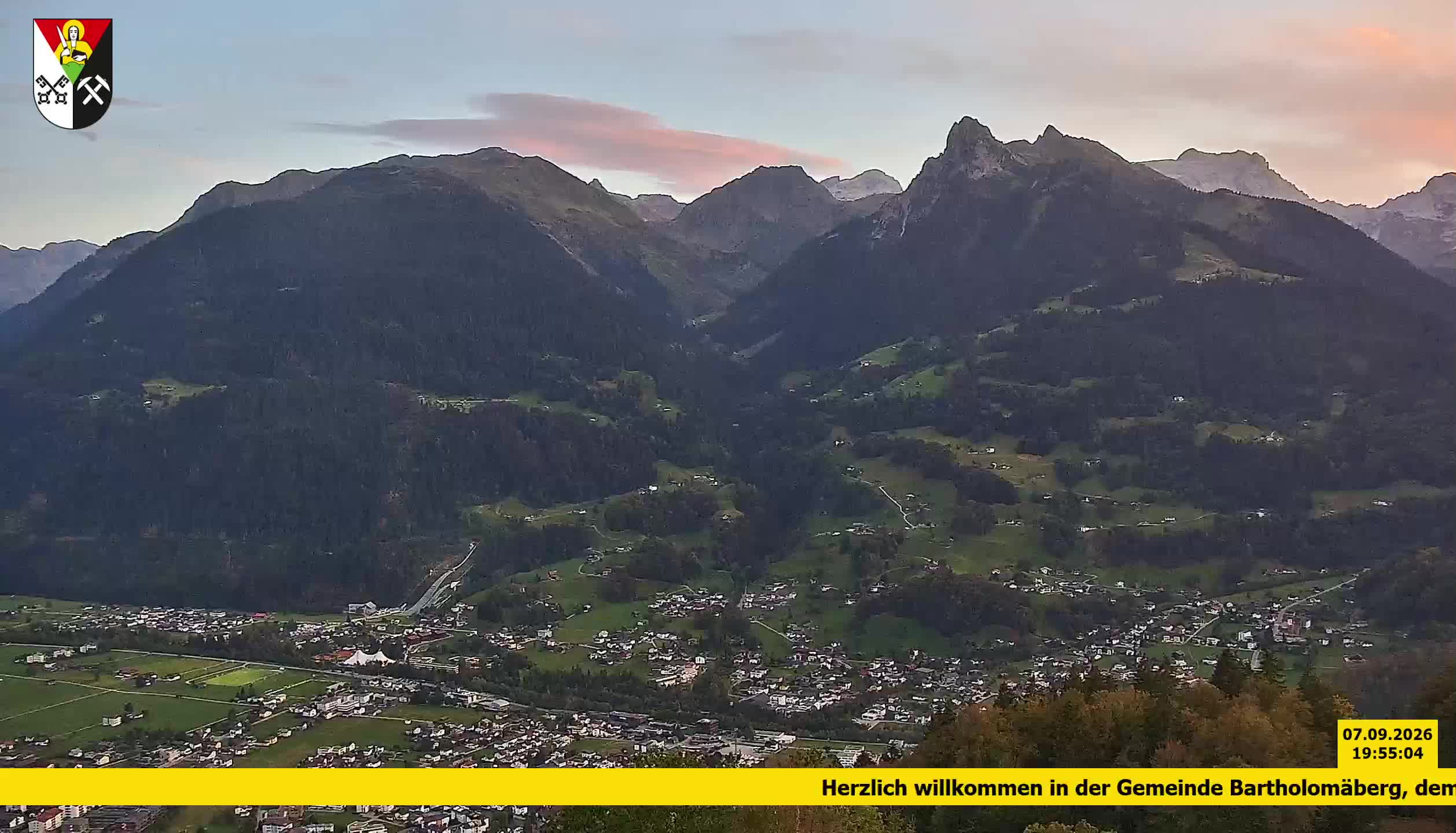Bartholomäberg | Blick auf Schruns