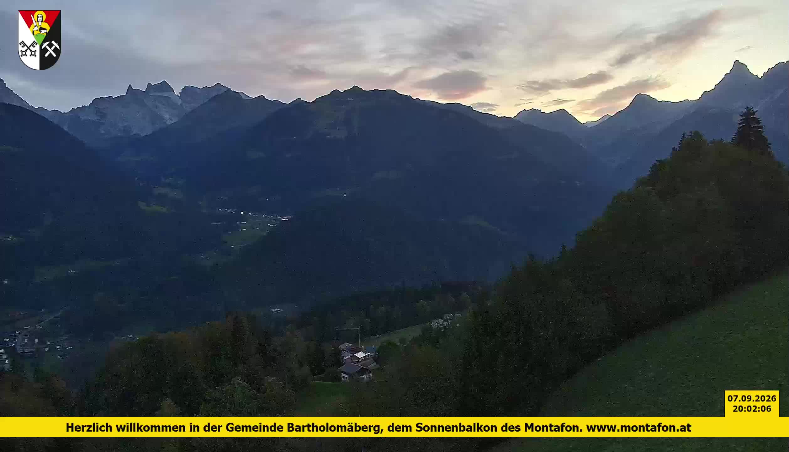 Bartholomäberg | Blick auf Schruns
