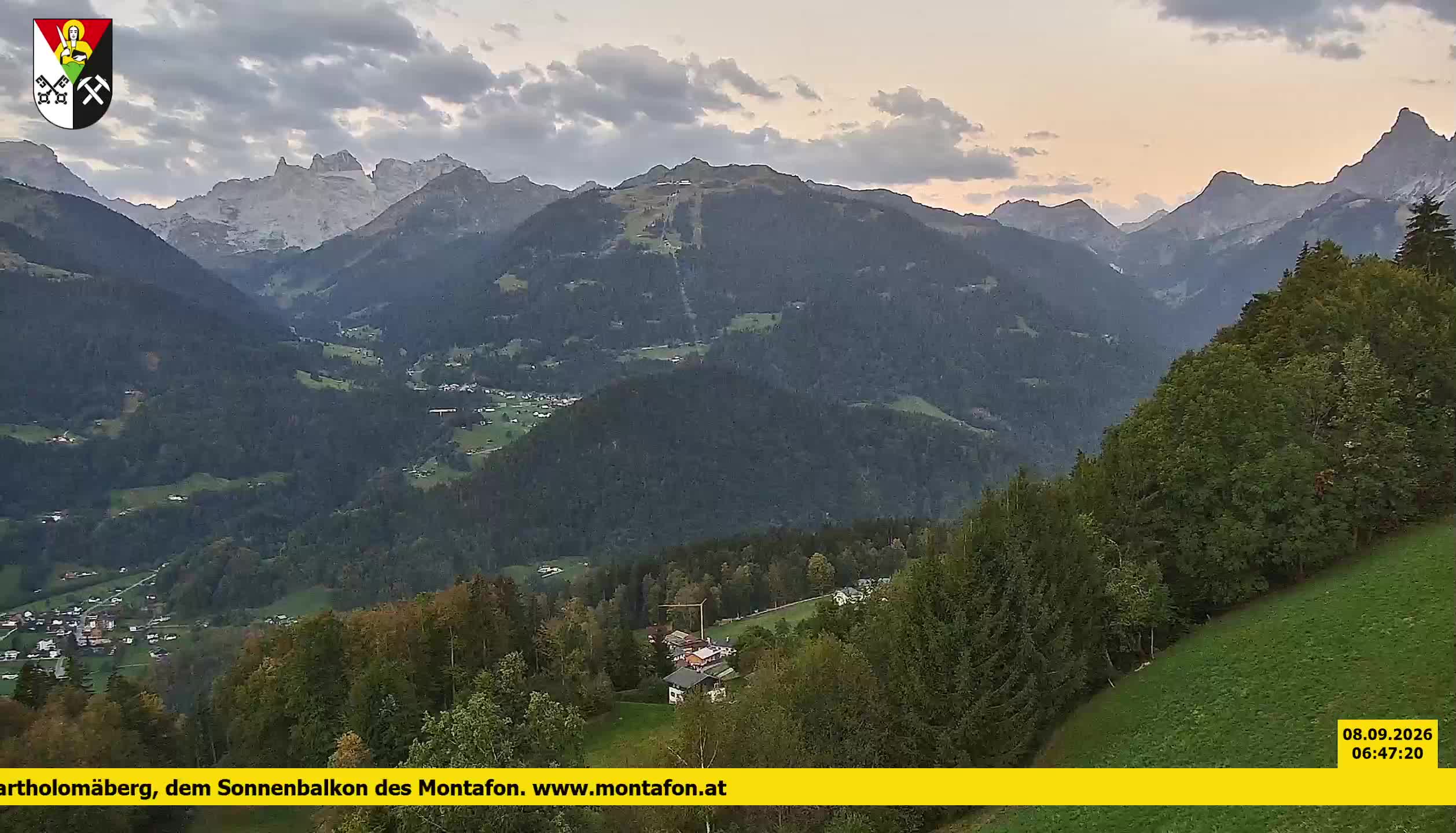 Bartholomäberg | Blick auf Schruns