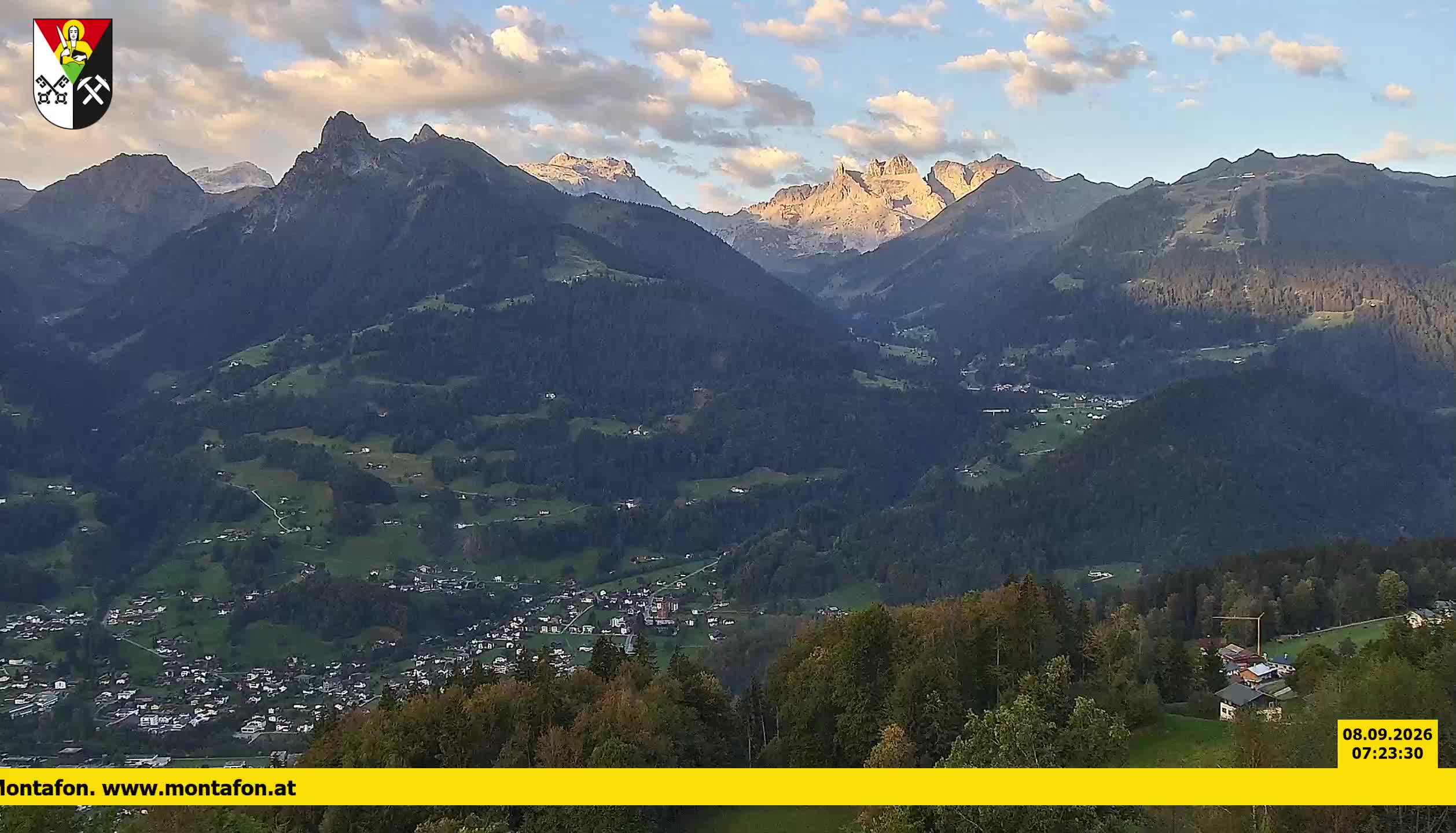Bartholomäberg | Blick auf Schruns