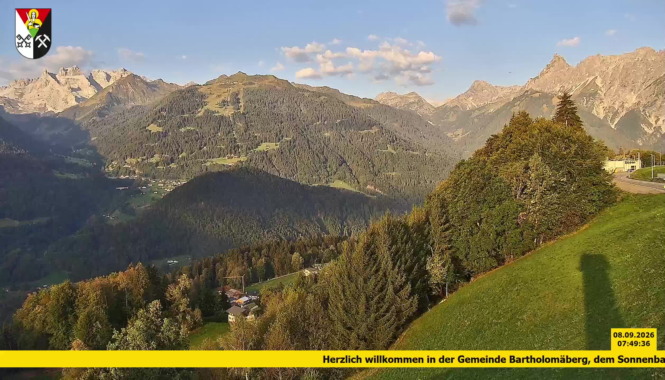 Bartholomäberg | Blick auf Schruns