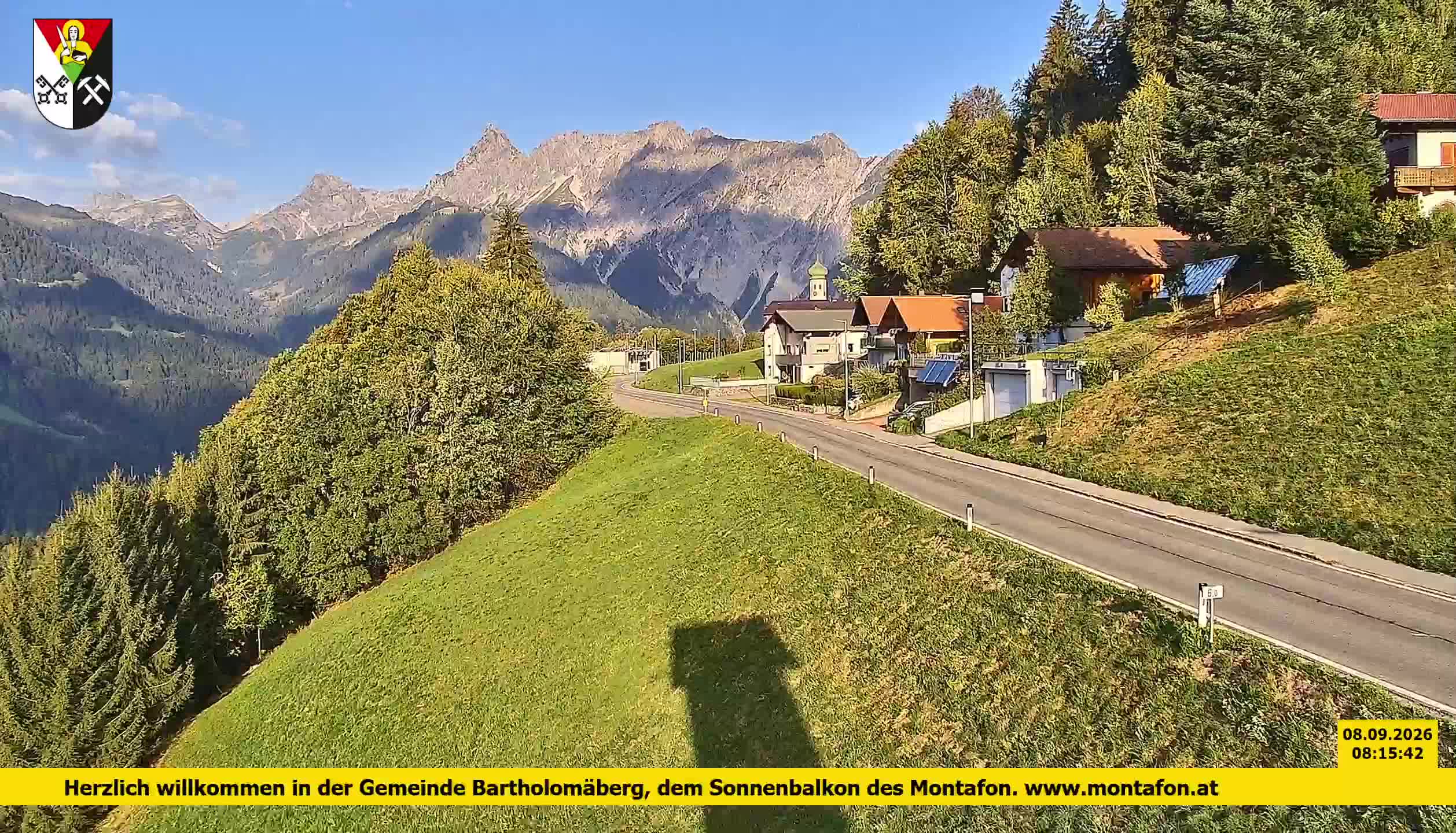 Bartholomäberg | Blick auf Schruns