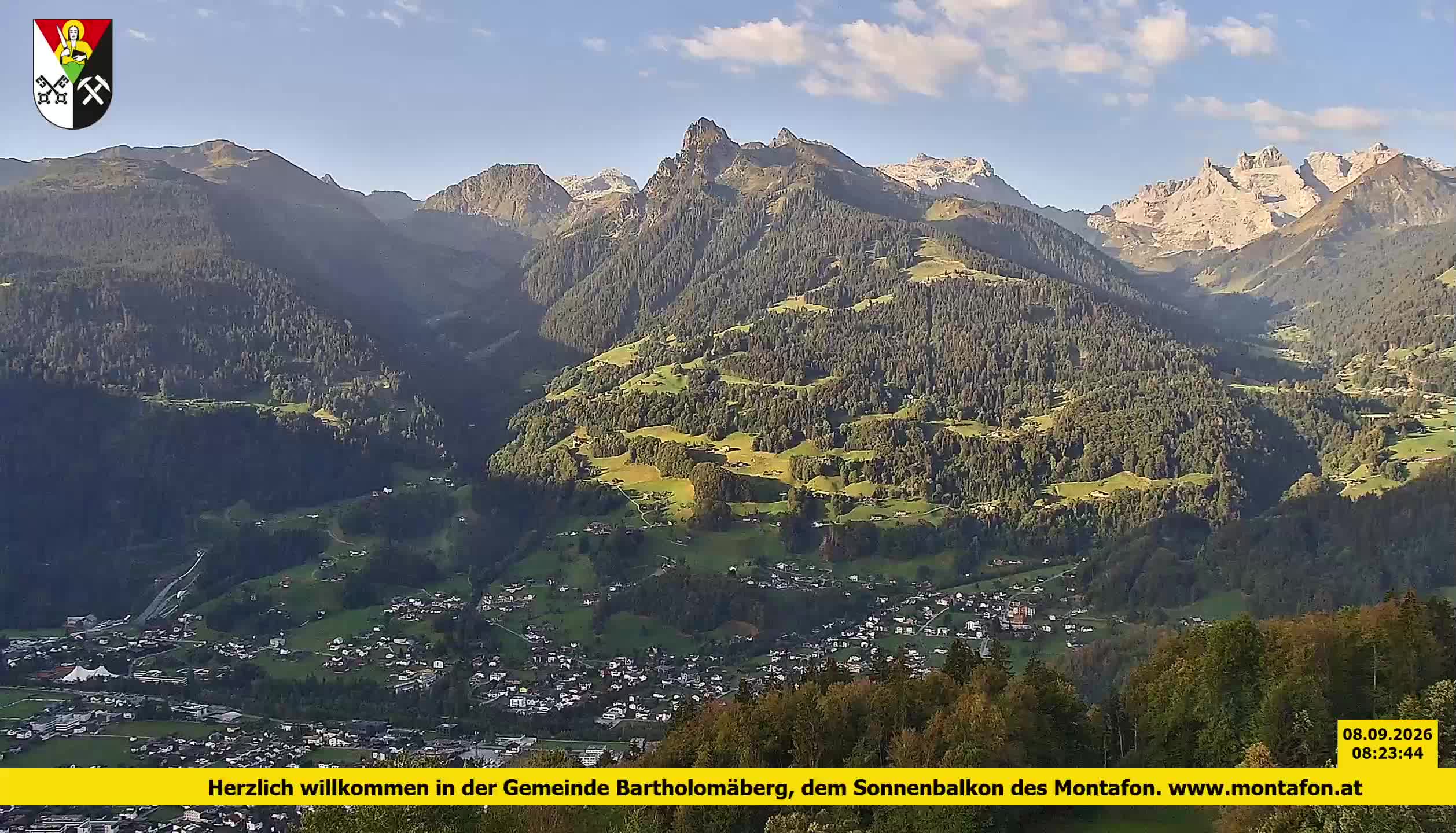 Bartholomäberg | Blick auf Schruns