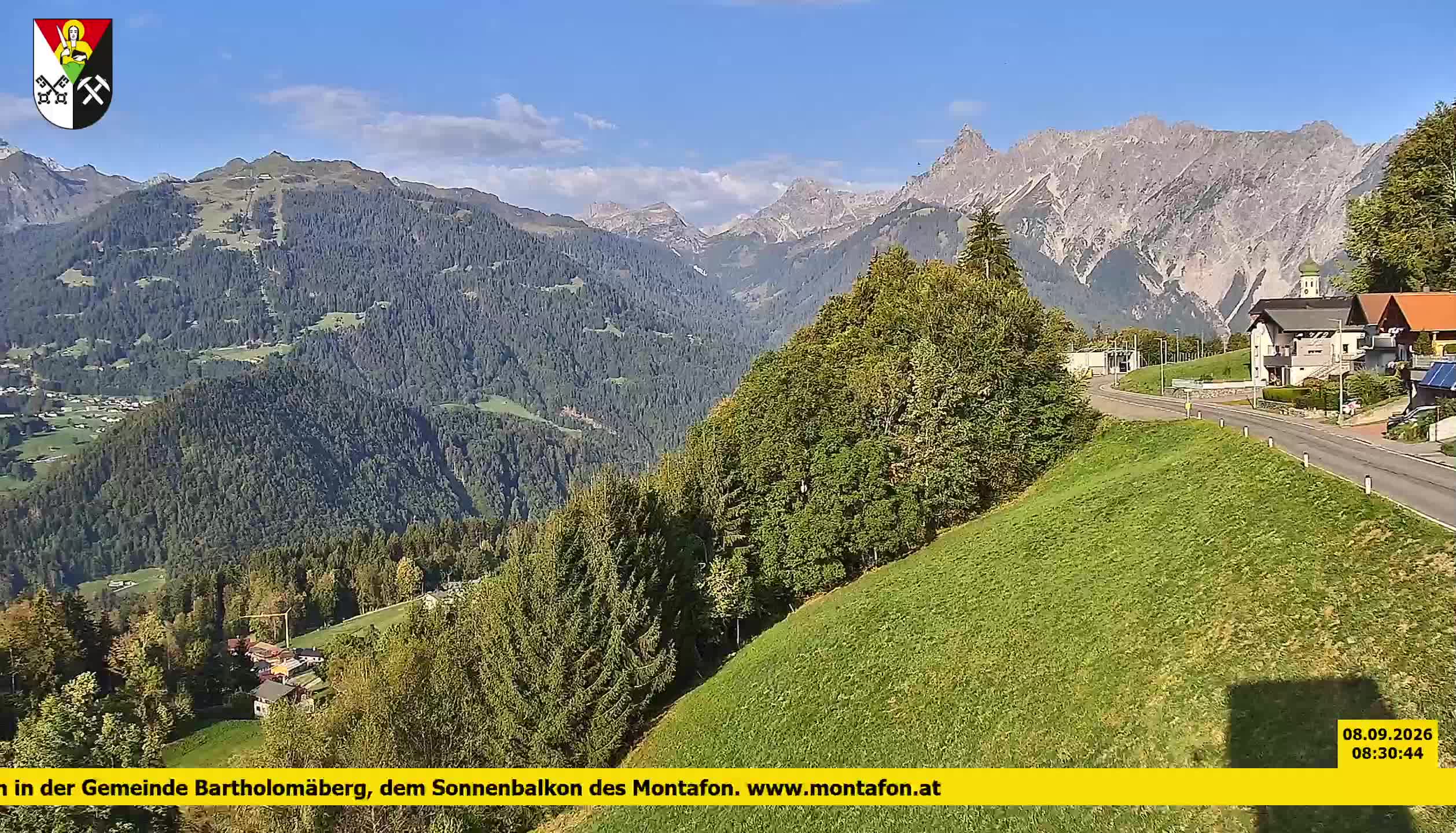 Bartholomäberg | Blick auf Schruns