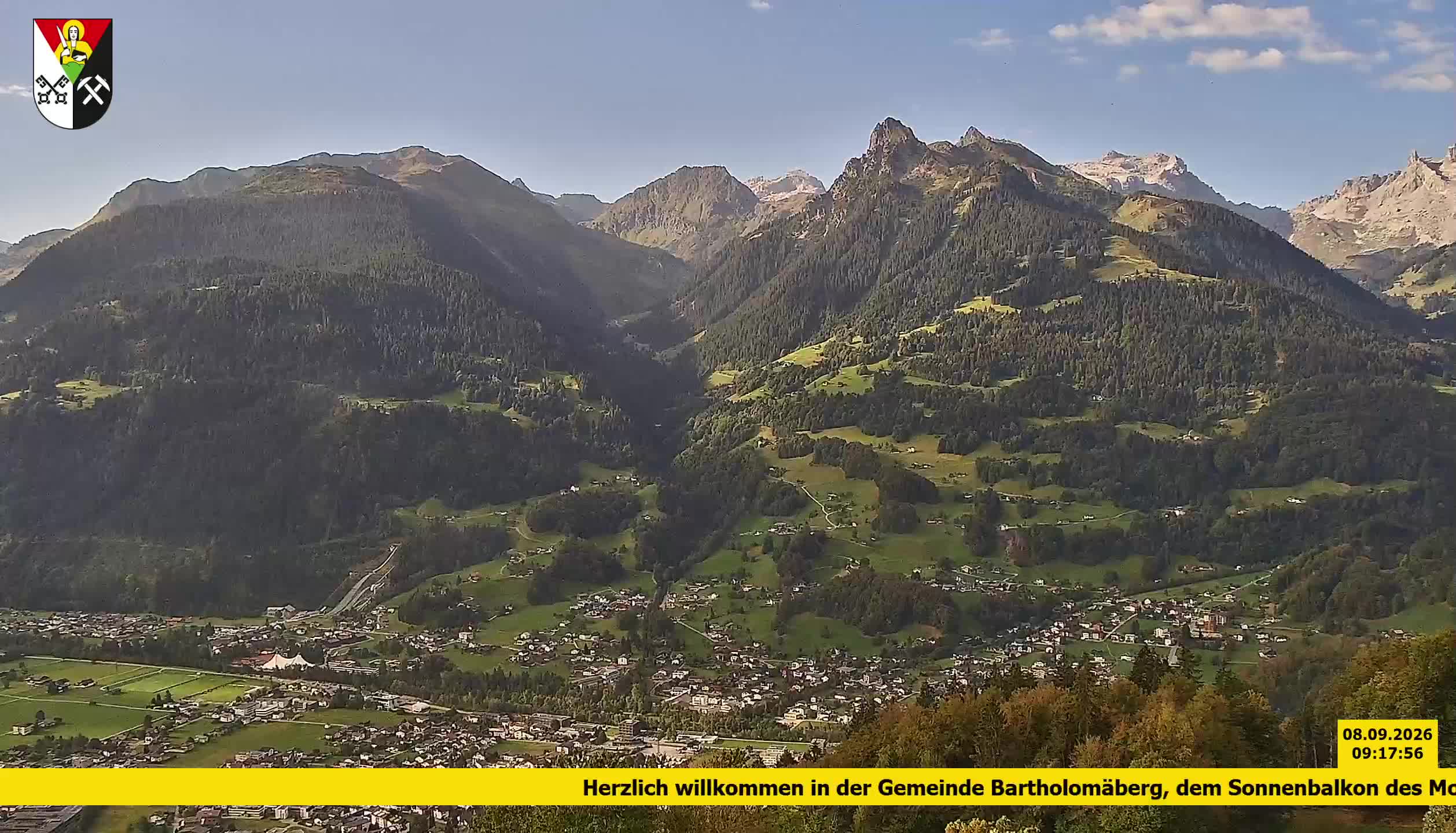 Bartholomäberg | Blick auf Schruns