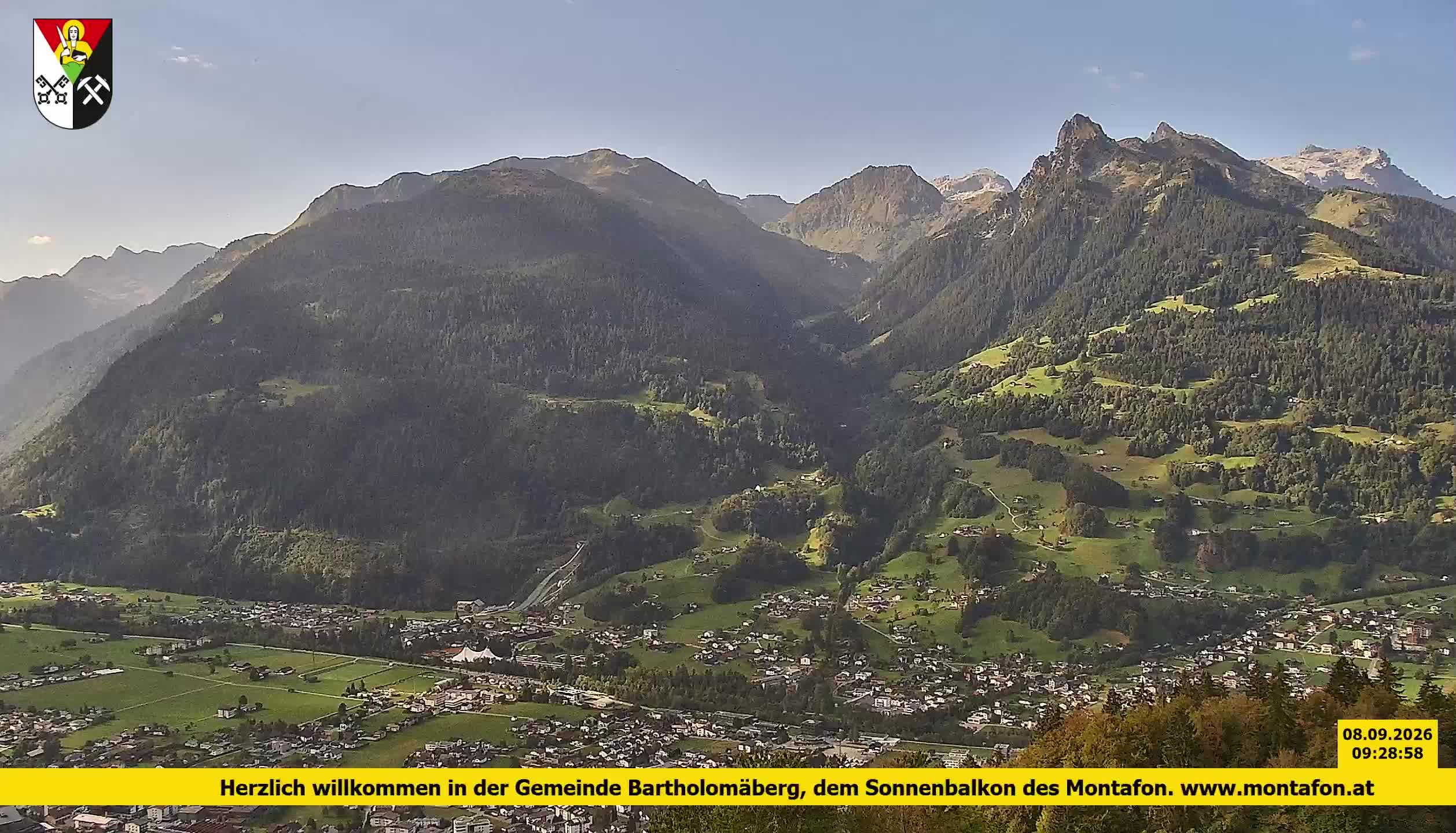 Bartholomäberg | Blick auf Schruns