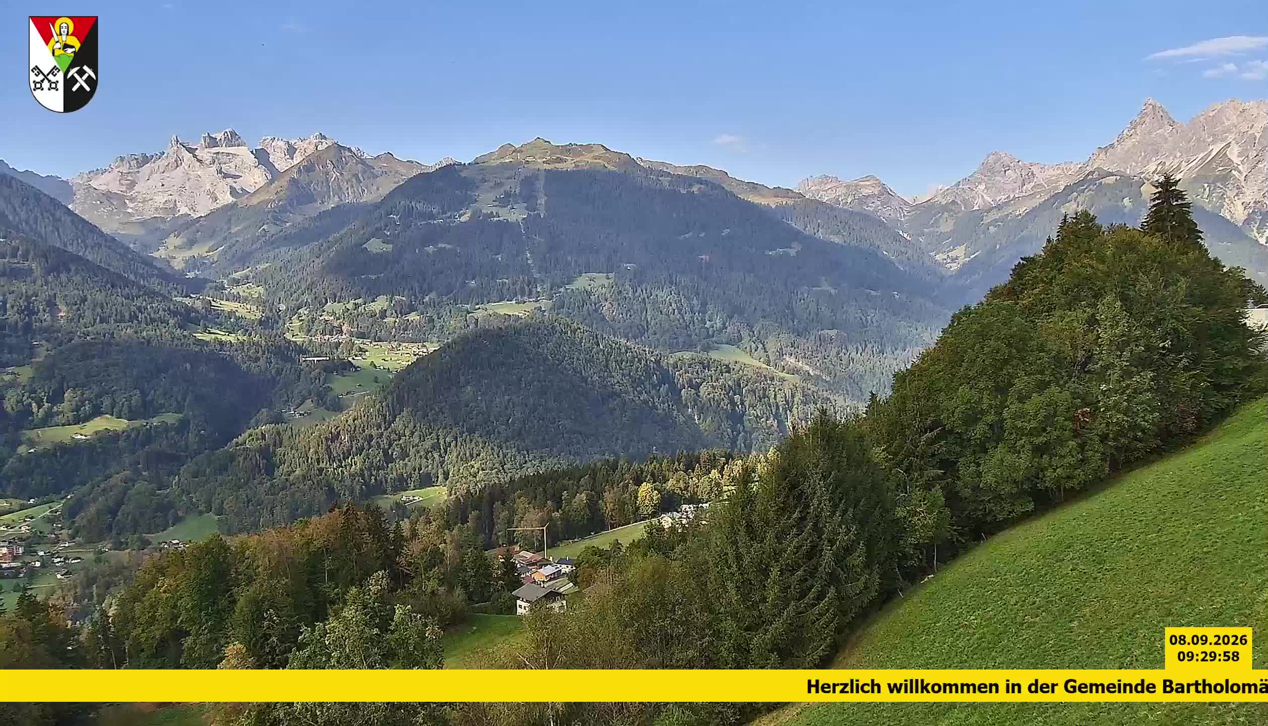 Bartholomäberg | Blick auf Schruns